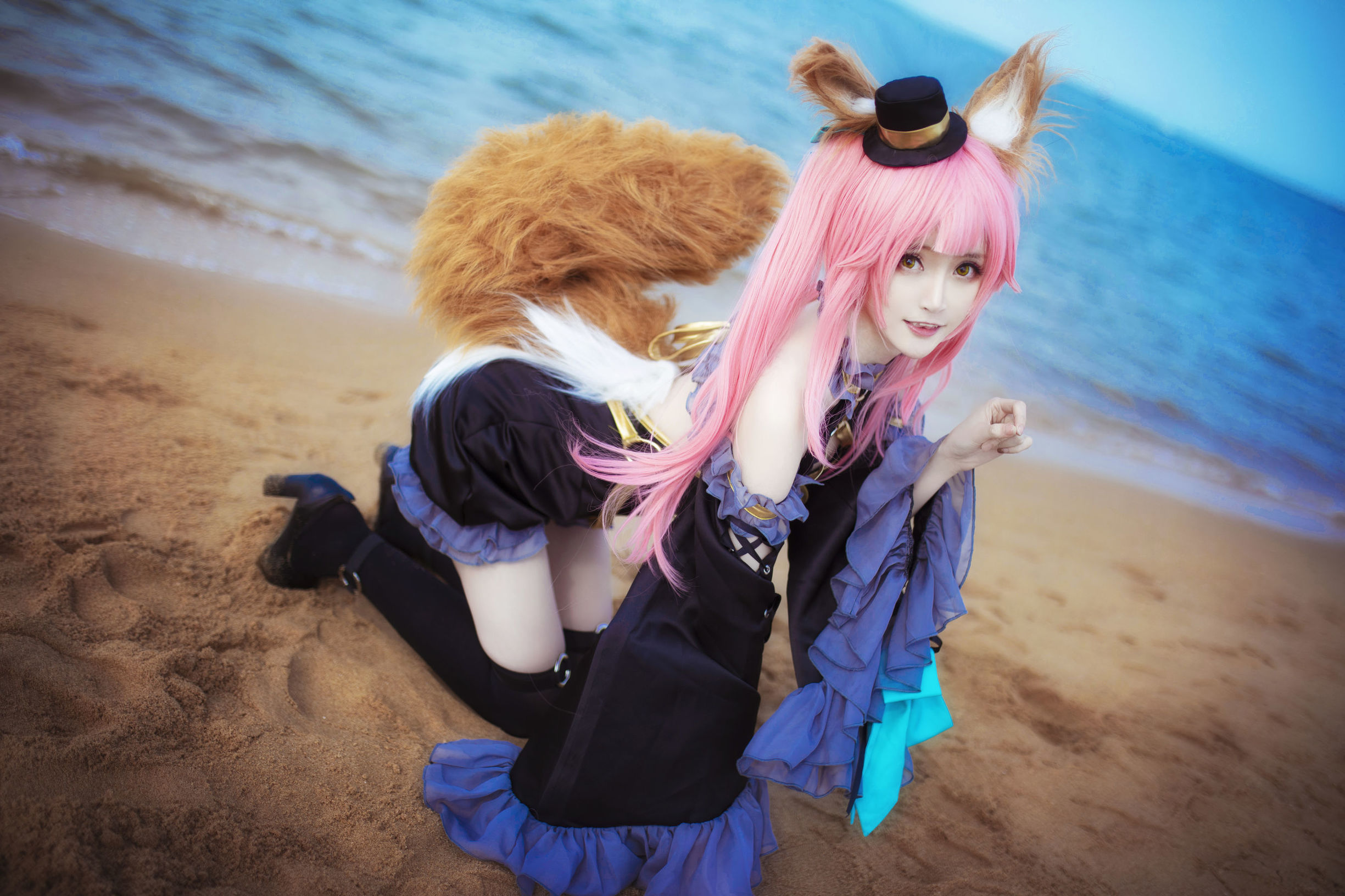 คอสเพลย์ภาพถ่าย] บล็อกเกอร์สัตว์เลี้ยงน่ารัก yui ทองปลา - นักมายากล ยุซาโซะเมก่อน