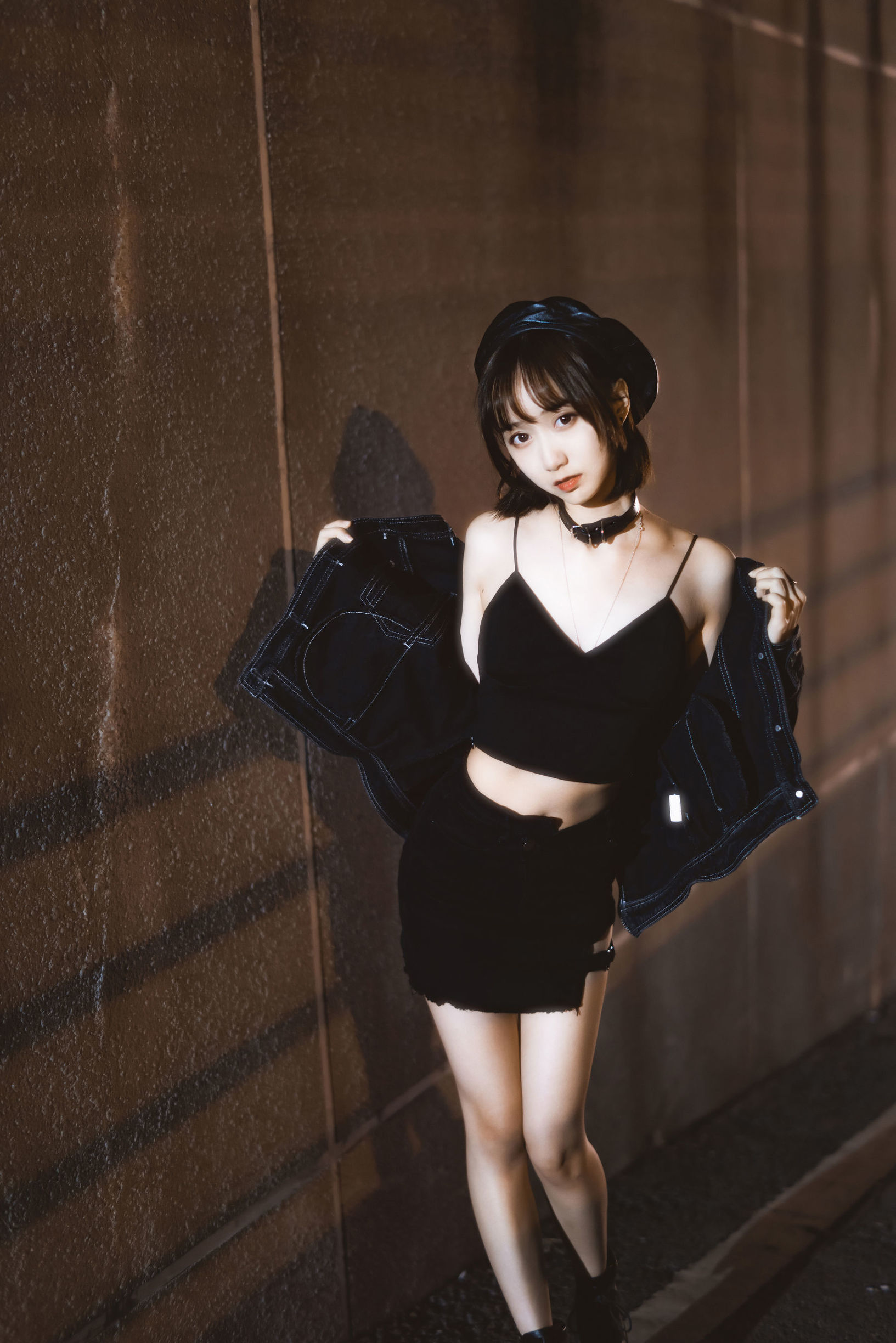 คอสเพลย์ภาพถ่าย] สไตล์โมเอะ พี่สาวมู่หมี่านOwO - ชุดกระโปรงสั้นกลางแจ้ง