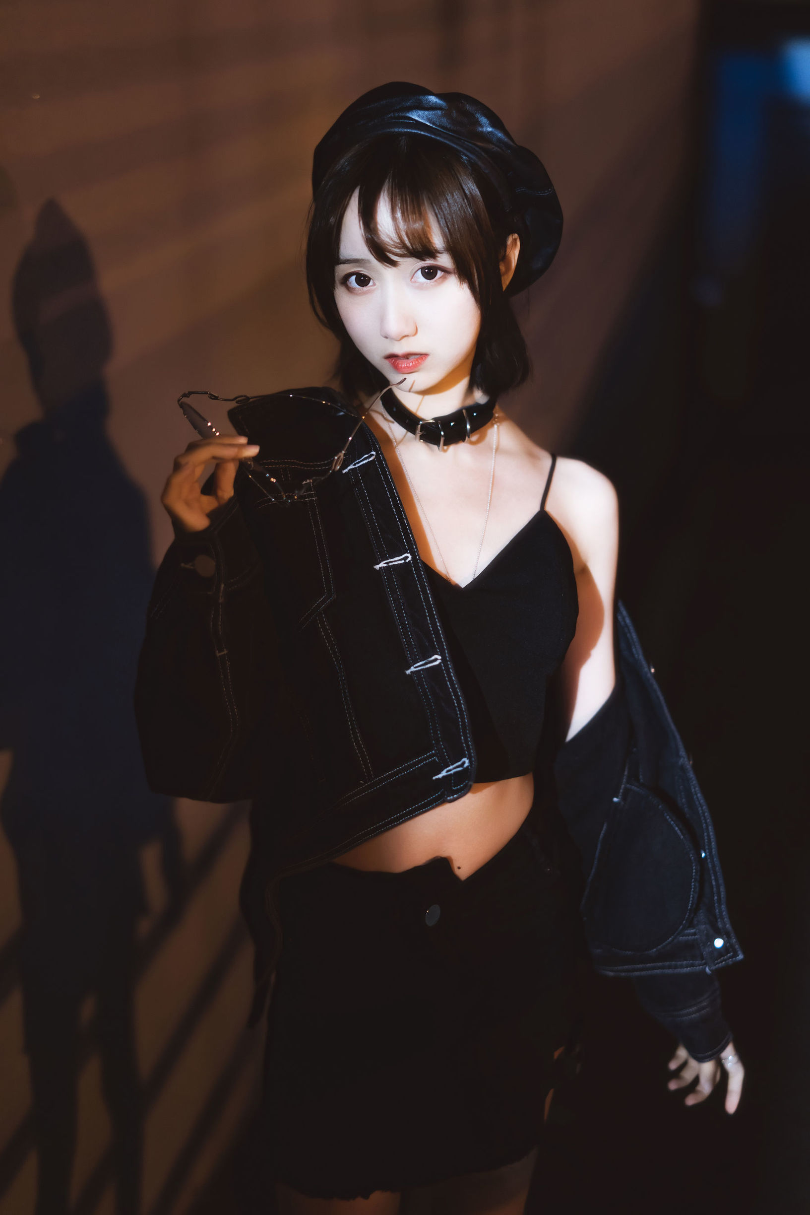 คอสเพลย์ภาพถ่าย] สไตล์โมเอะ พี่สาวมู่หมี่านOwO - ชุดกระโปรงสั้นกลางแจ้ง