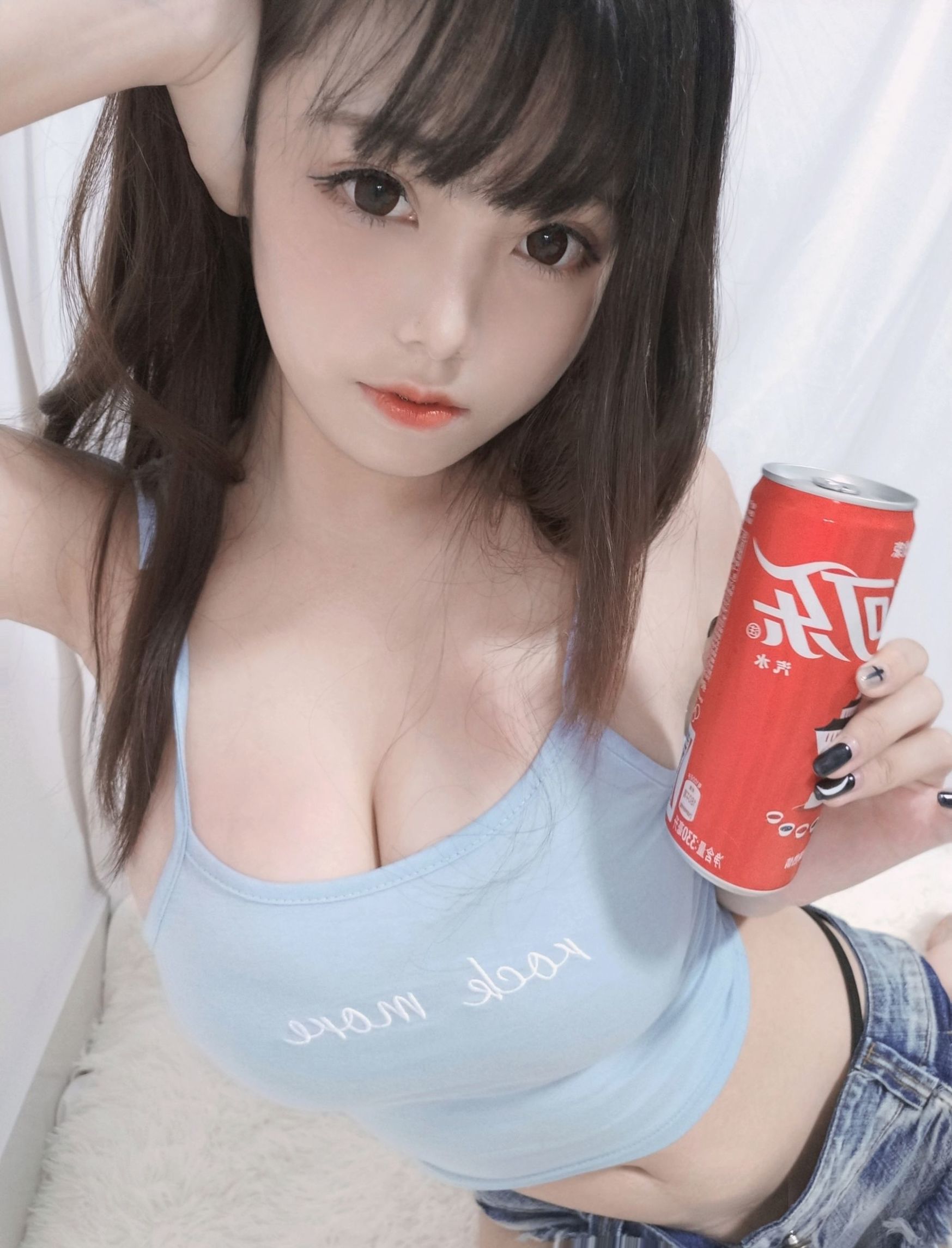 คอสเพลย์ ภาพถ่าย] สไตล์โมเอะ น้องสาวน้ำผึ้งแมวqiu - พี่สาวงงงวยในฤดูร้อน