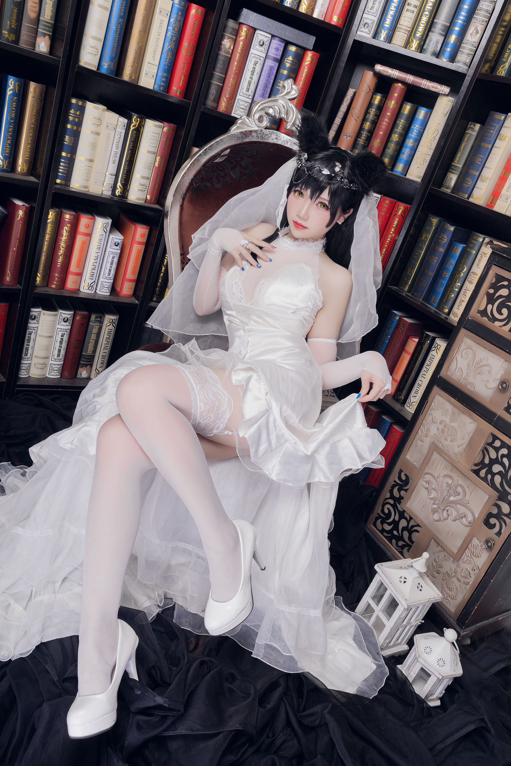 [网红COSER] 动漫博主雪晴Astra - 爱宕花嫁