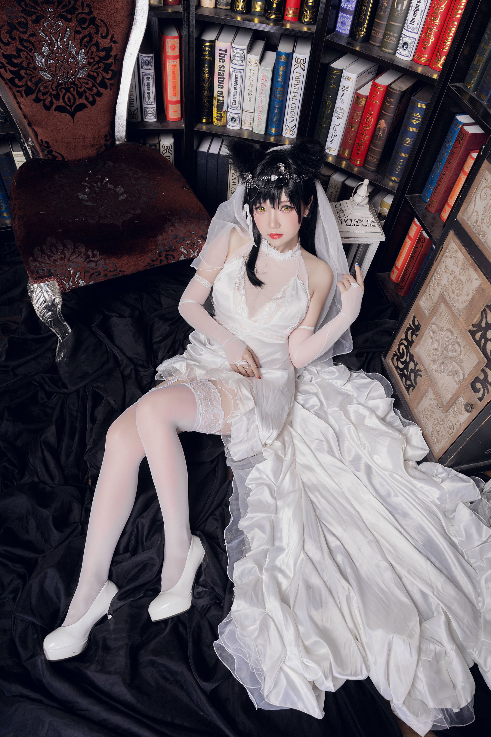 [网红COSER] 动漫博主雪晴Astra - 爱宕花嫁