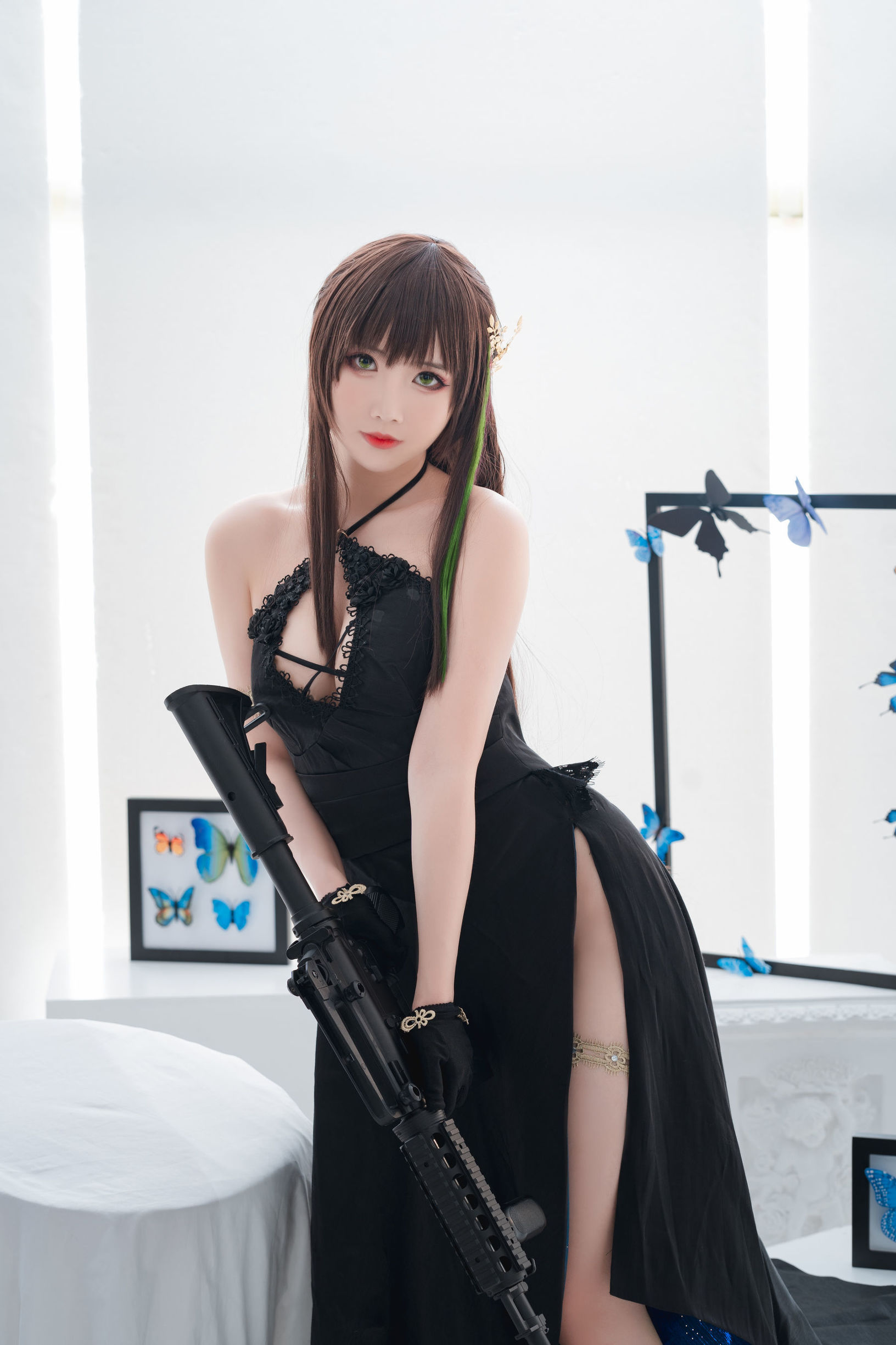[网红COSER] 可爱人气Coser面饼仙儿 - M4A1