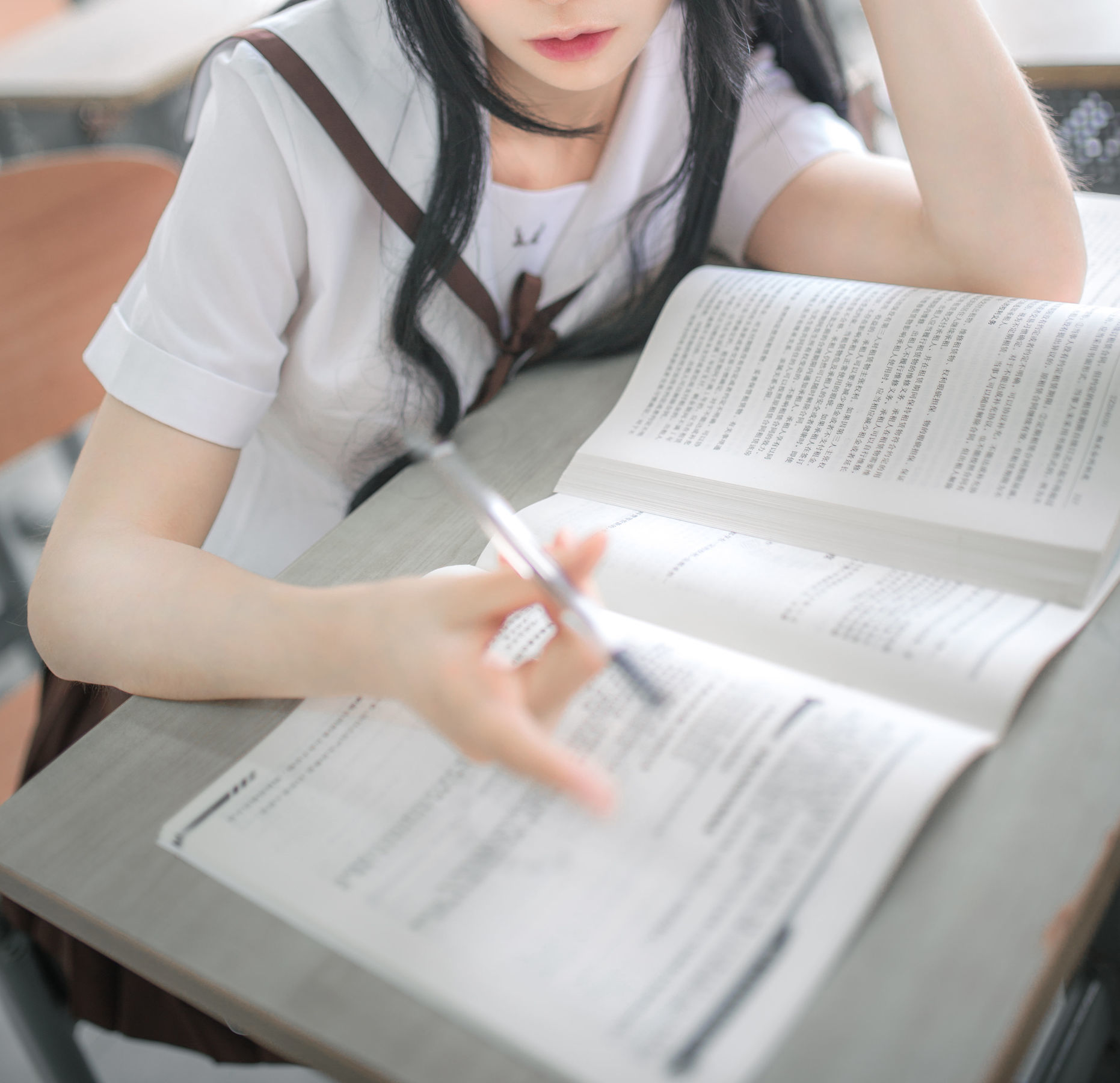 เน็ตไอดอลโคเซอร์] ฟ่งเมาเอสเอส - ชุดเซเลอร์และชุดนอน