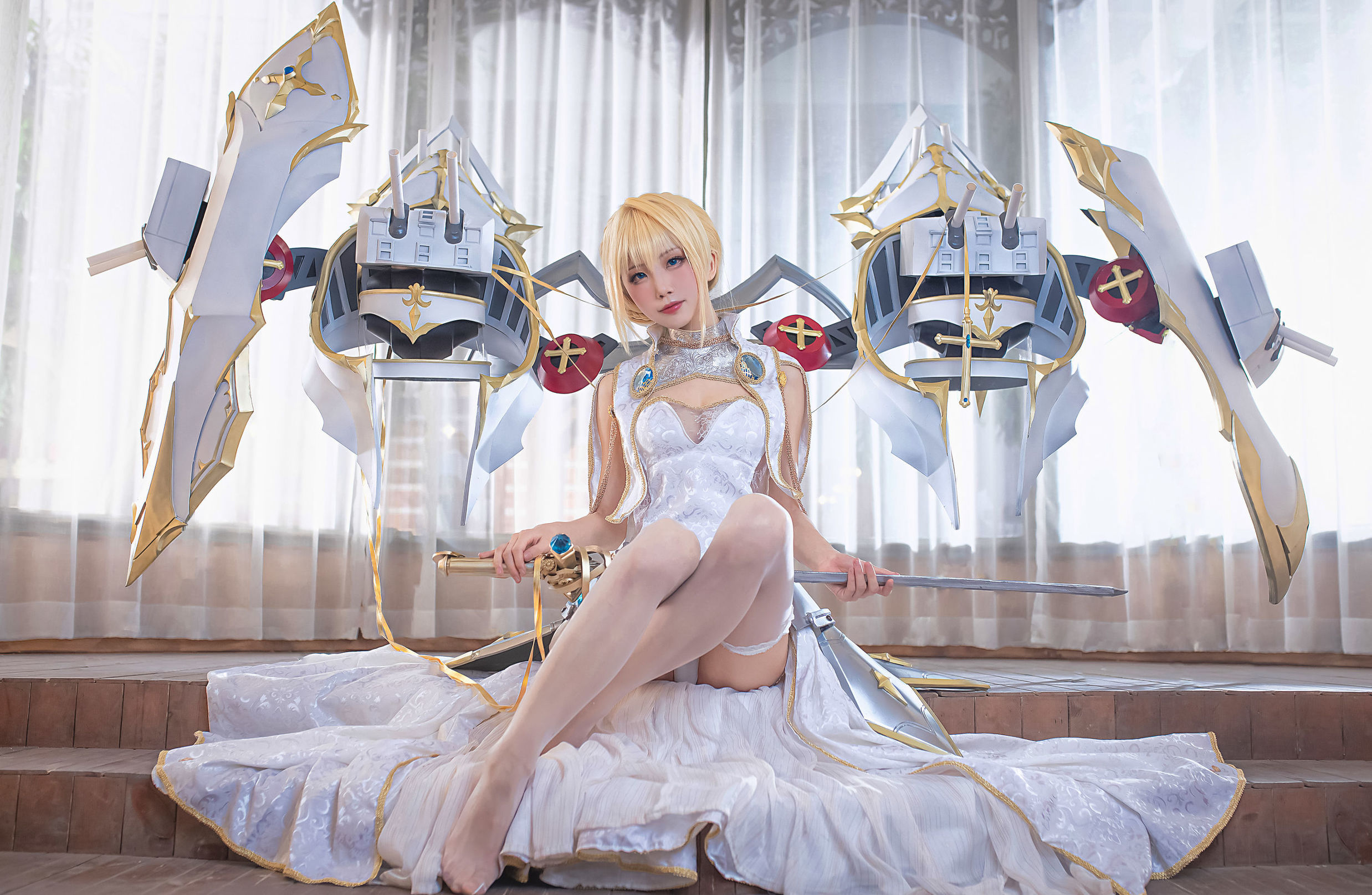 [网红COSER] 动漫博主水淼aqua - 圣女贞德