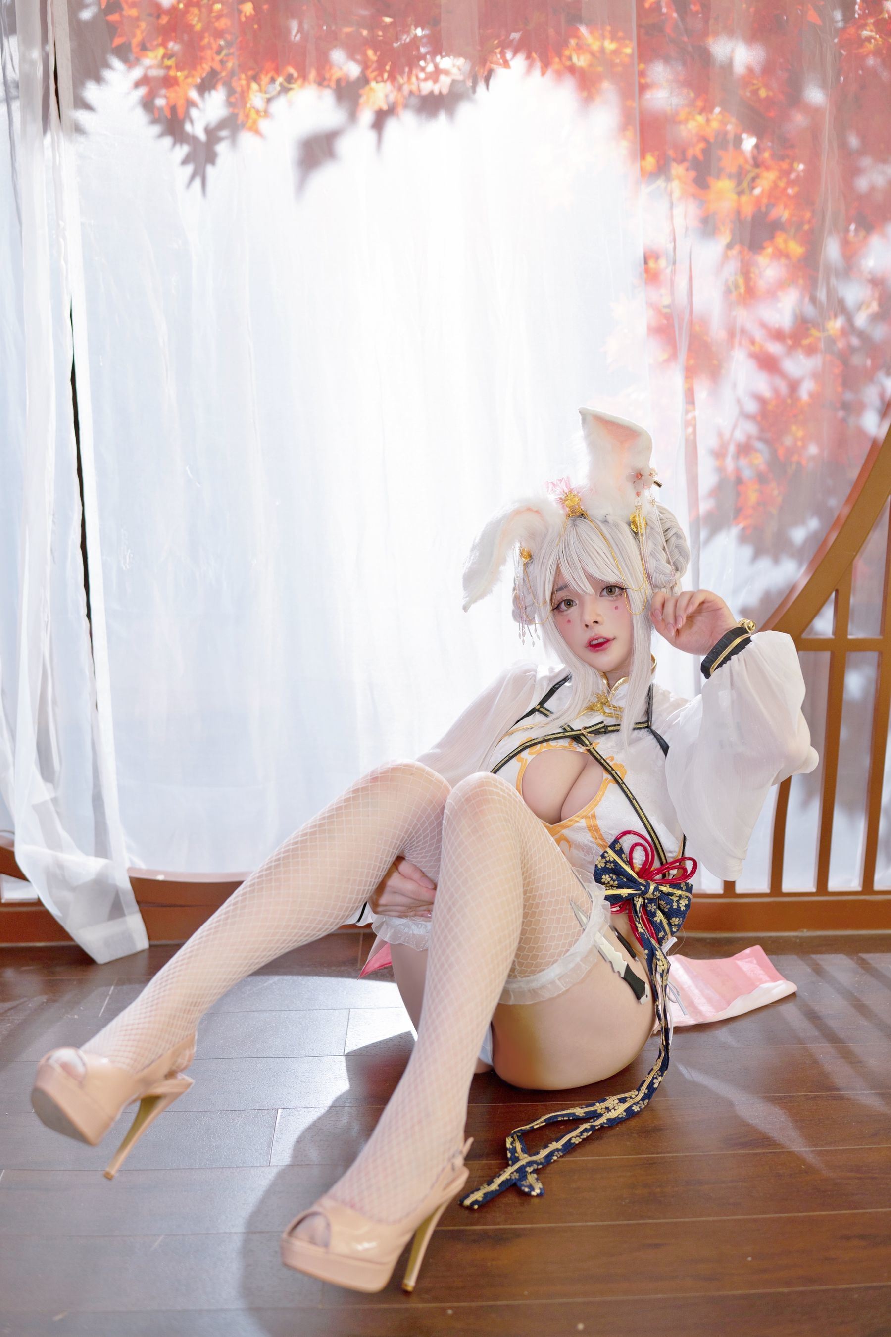 [Cosplay] NinJA阿寨寨 - 肉肉大白兔