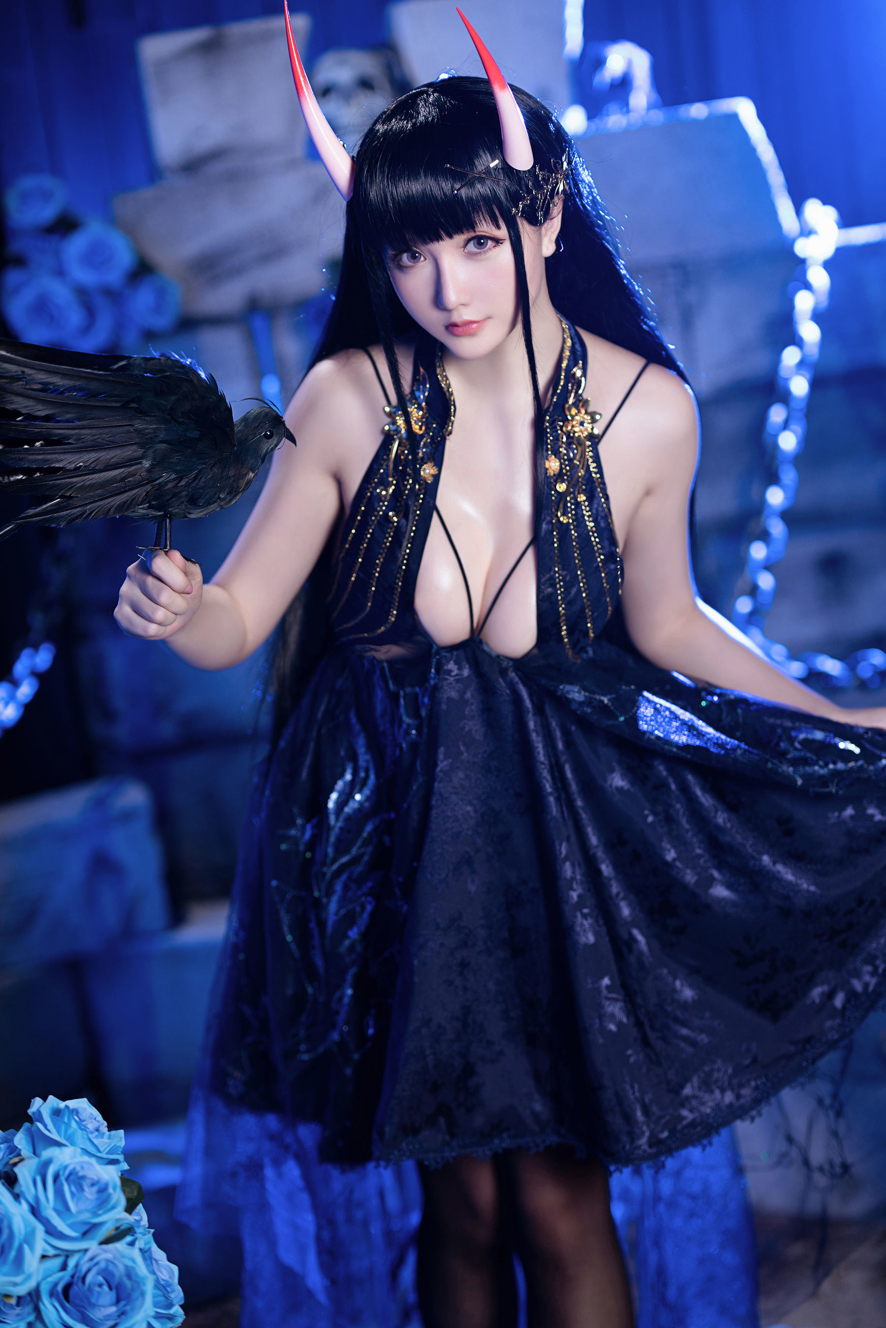 COS 복지] Coser 아가씨 성지치치 - 유성의 소원《노다테》