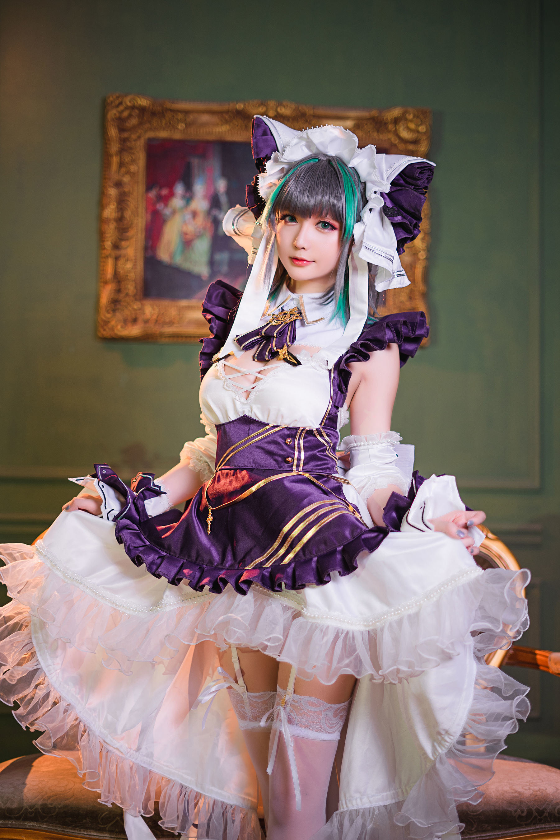 COS 혜택] Coser 아가씨 성지 치치 - R-Maid 《체셔》