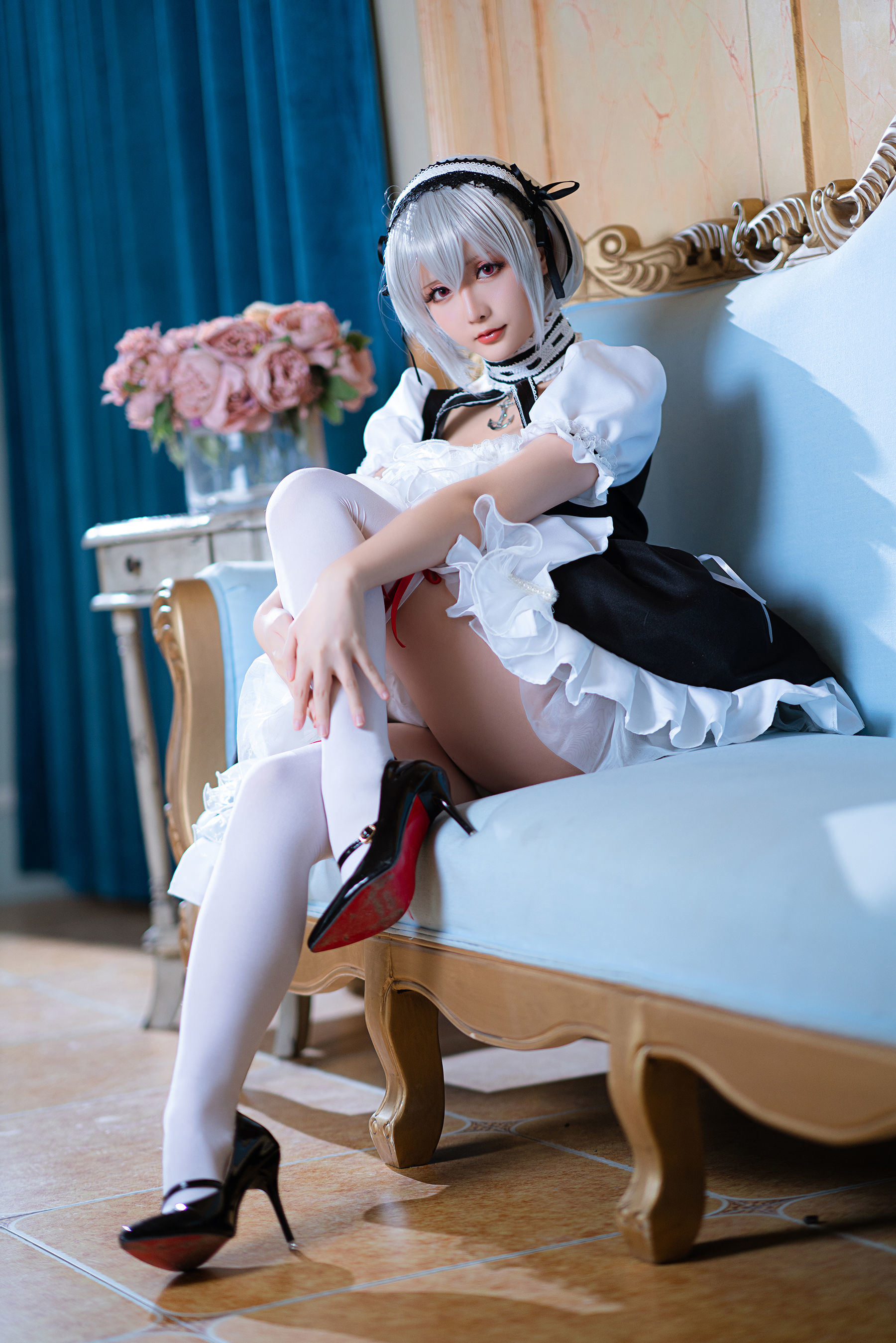 คอสฟู๋ลี่] Coser小姐姐ดาวแห่งชิชิ - R-Maid《ดาวเซอร์เรียส》