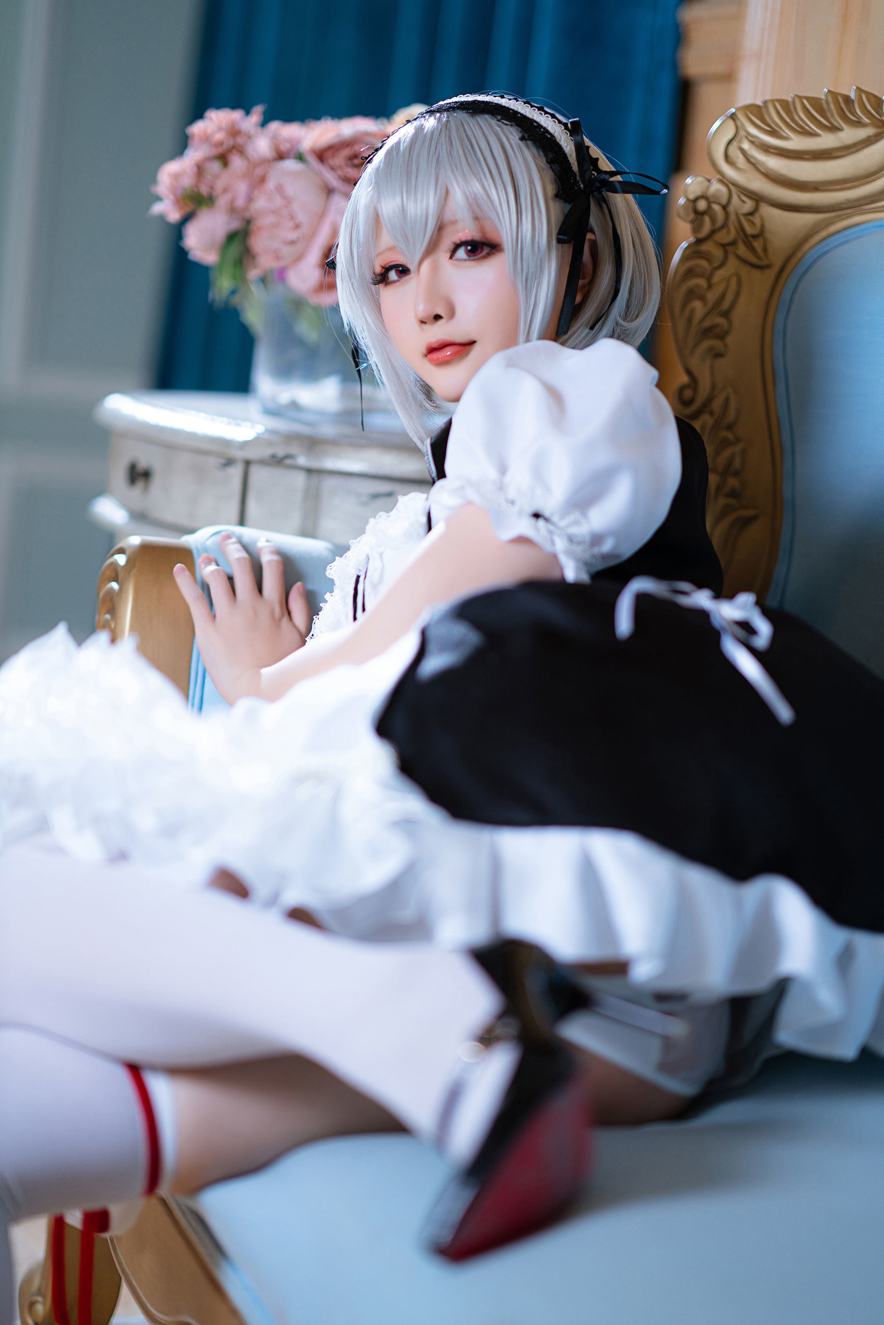 คอสฟู๋ลี่] Coser小姐姐ดาวแห่งชิชิ - R-Maid《ดาวเซอร์เรียส》