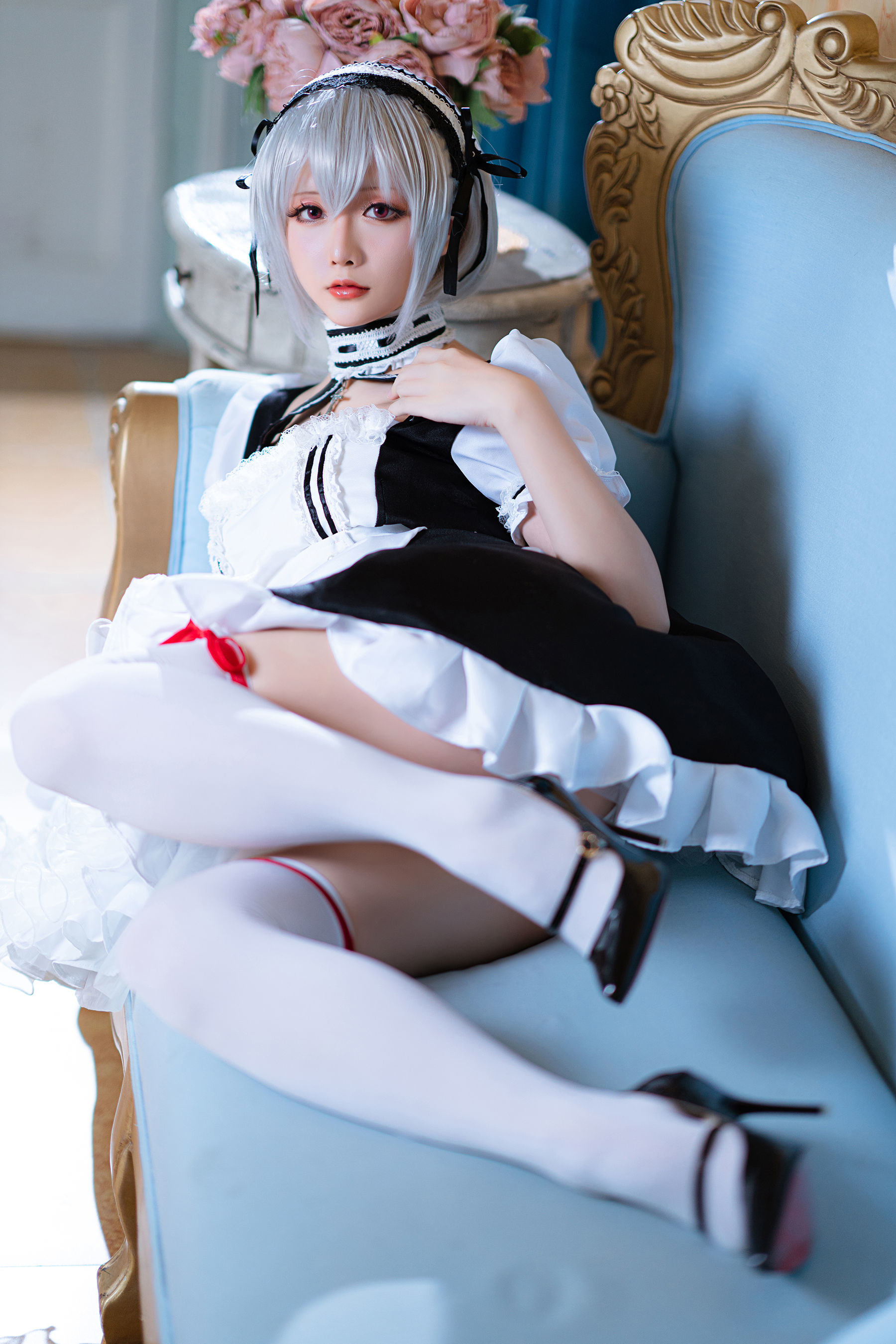 คอสฟู๋ลี่] Coser小姐姐ดาวแห่งชิชิ - R-Maid《ดาวเซอร์เรียส》