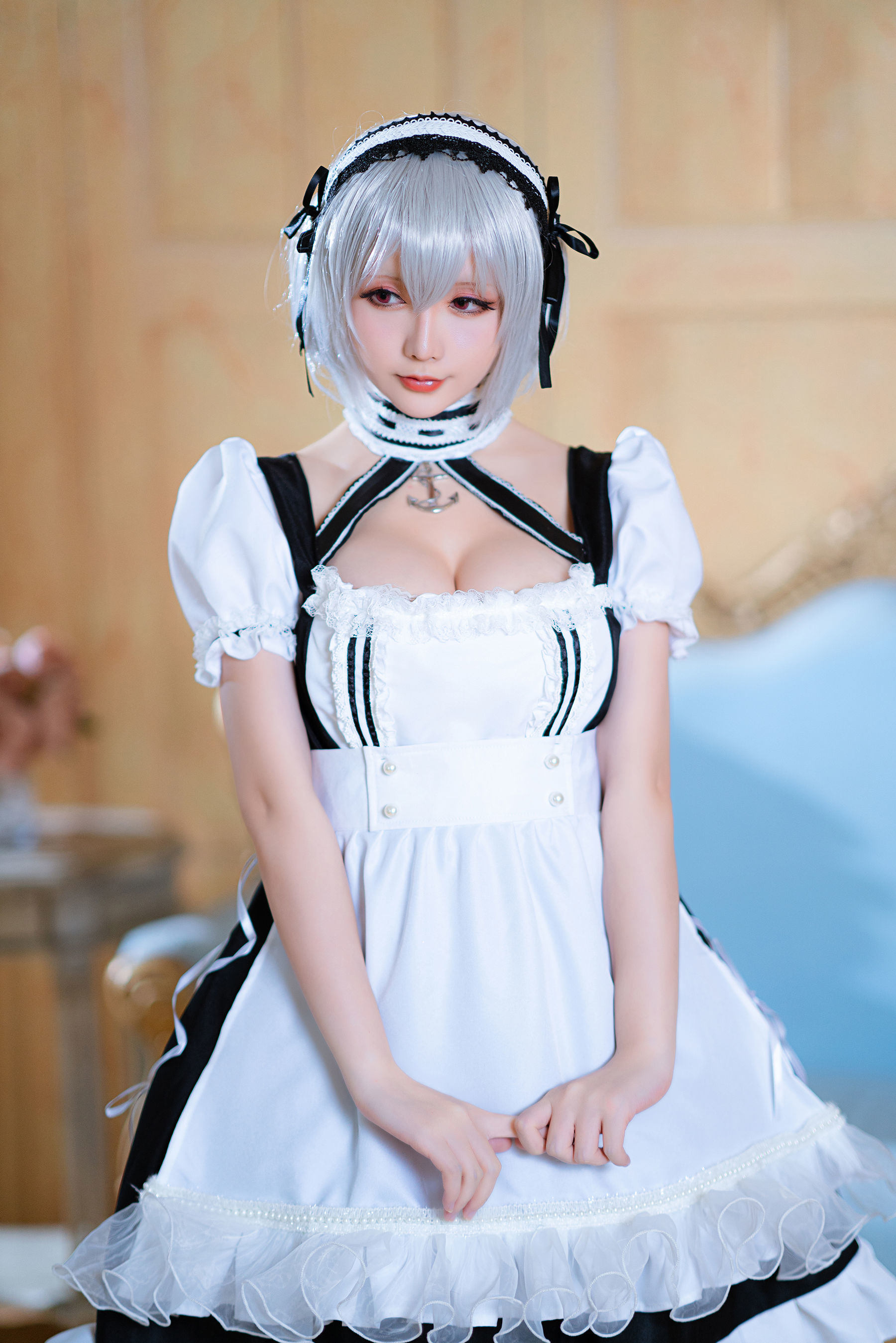 คอสฟู๋ลี่] Coser小姐姐ดาวแห่งชิชิ - R-Maid《ดาวเซอร์เรียส》