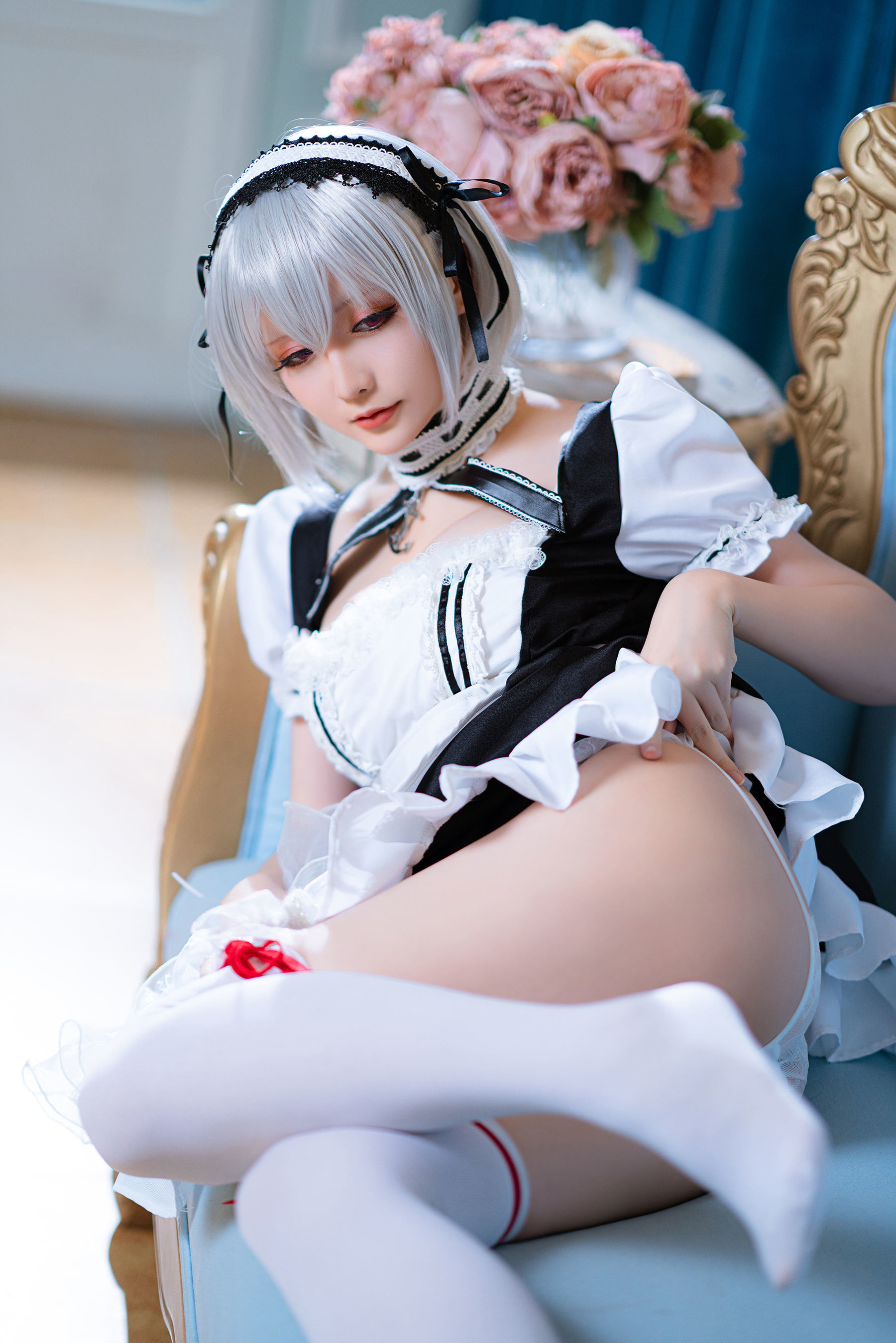 คอสฟู๋ลี่] Coser小姐姐ดาวแห่งชิชิ - R-Maid《ดาวเซอร์เรียส》