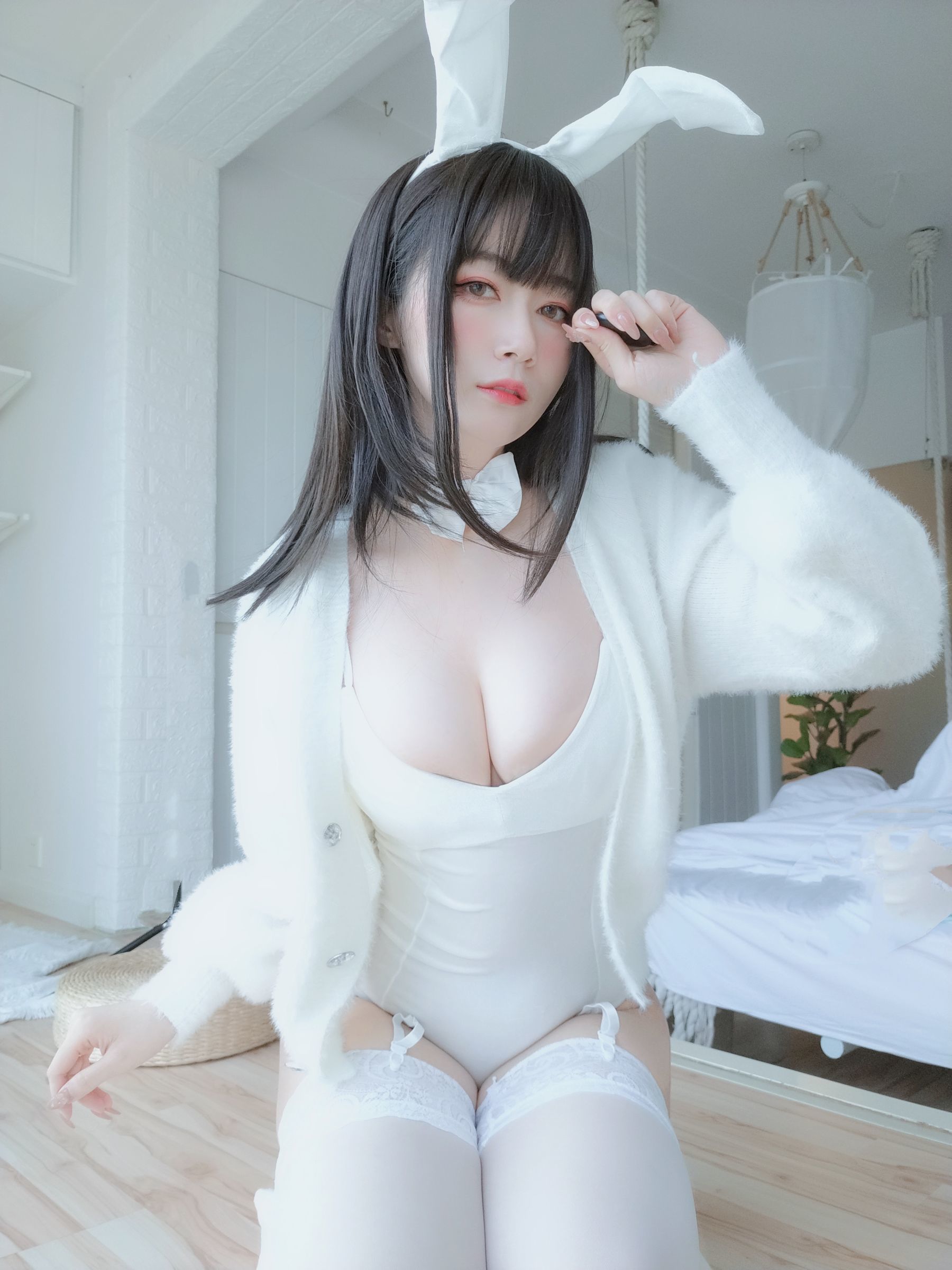 COS Phúc lợi] Coser Chị Bạc - Bạch Tơ Thỏ