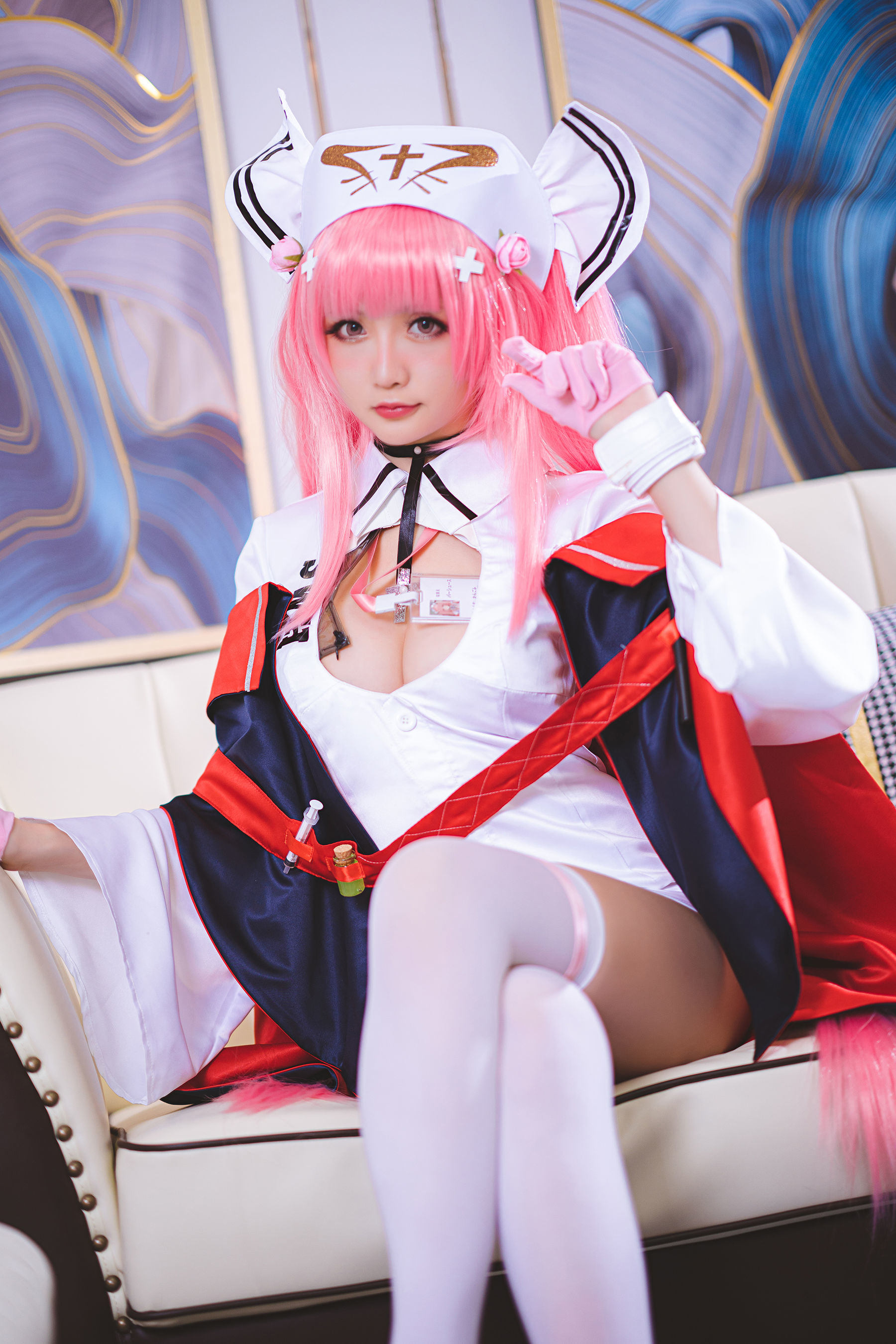 คอสฟู๋ลี่] Coser小姐姐ดาวช้า - R-Maid《อิงเซียนจั่ว หูซือ》