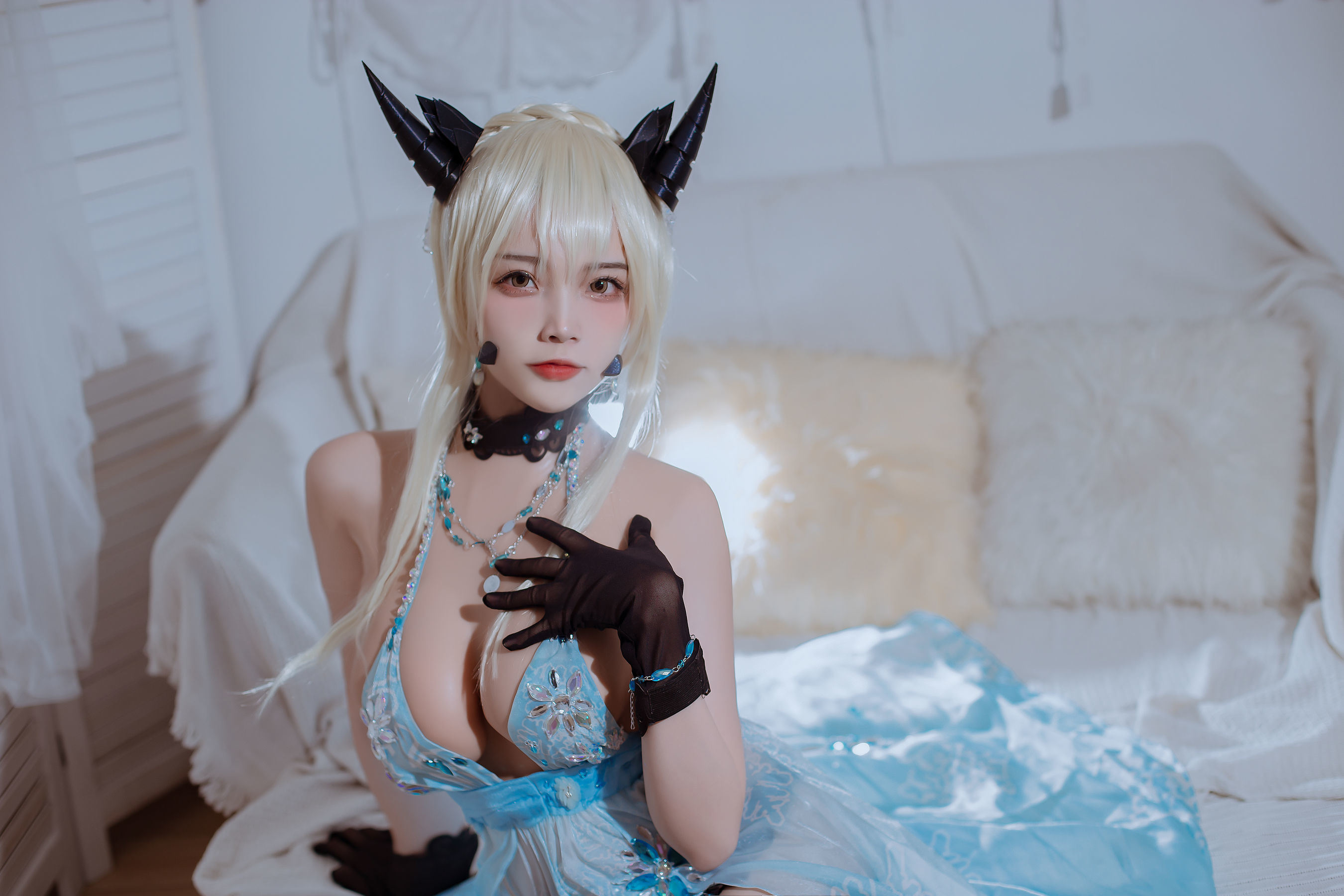 COS สวัสดิการ] คอสเซอร์ยอดนิยม 二佐Nisa - Fate ดำปืน呆 ฮัลโลวีน
