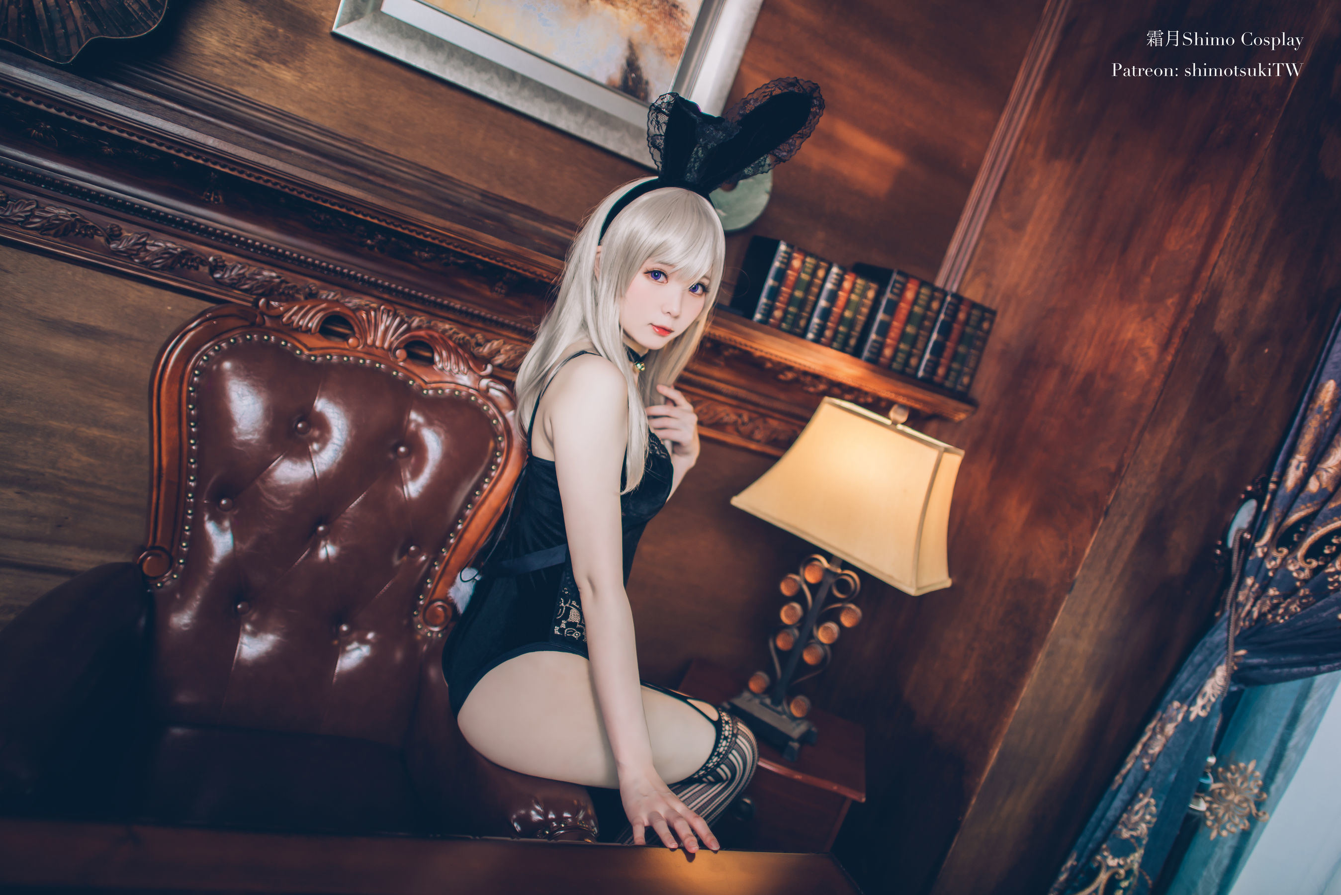 コスプレ福利] 微博の妹子 霜月シモ - 黒兔