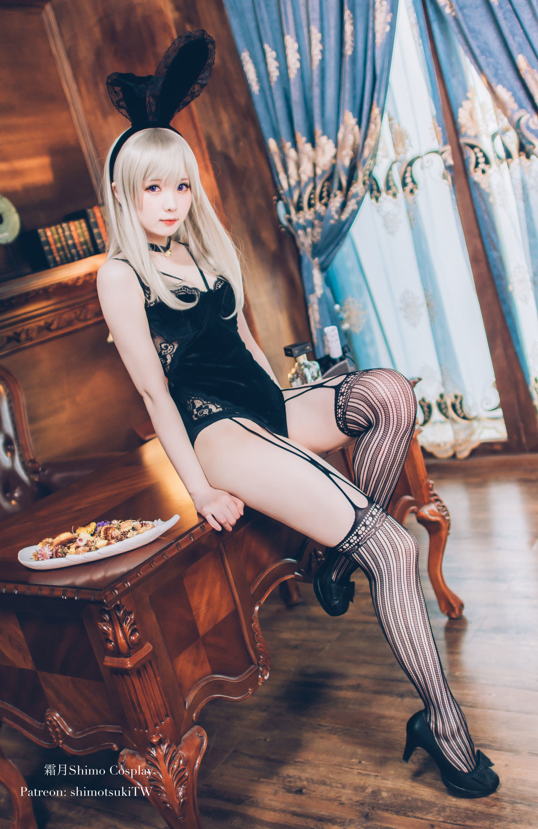 コスプレ福利] 微博の妹子 霜月シモ - 黒兔