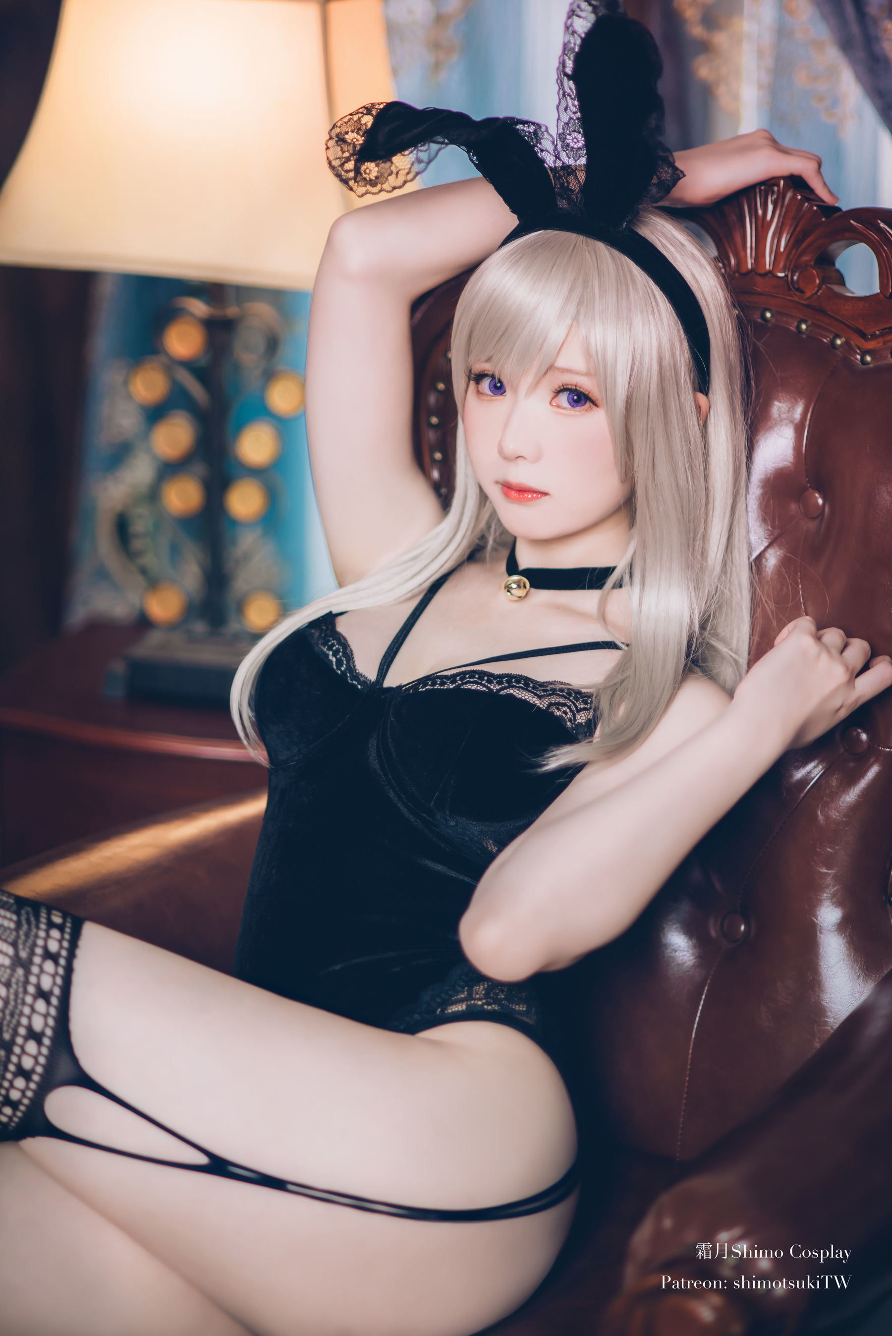 コスプレ福利] 微博の妹子 霜月シモ - 黒兔
