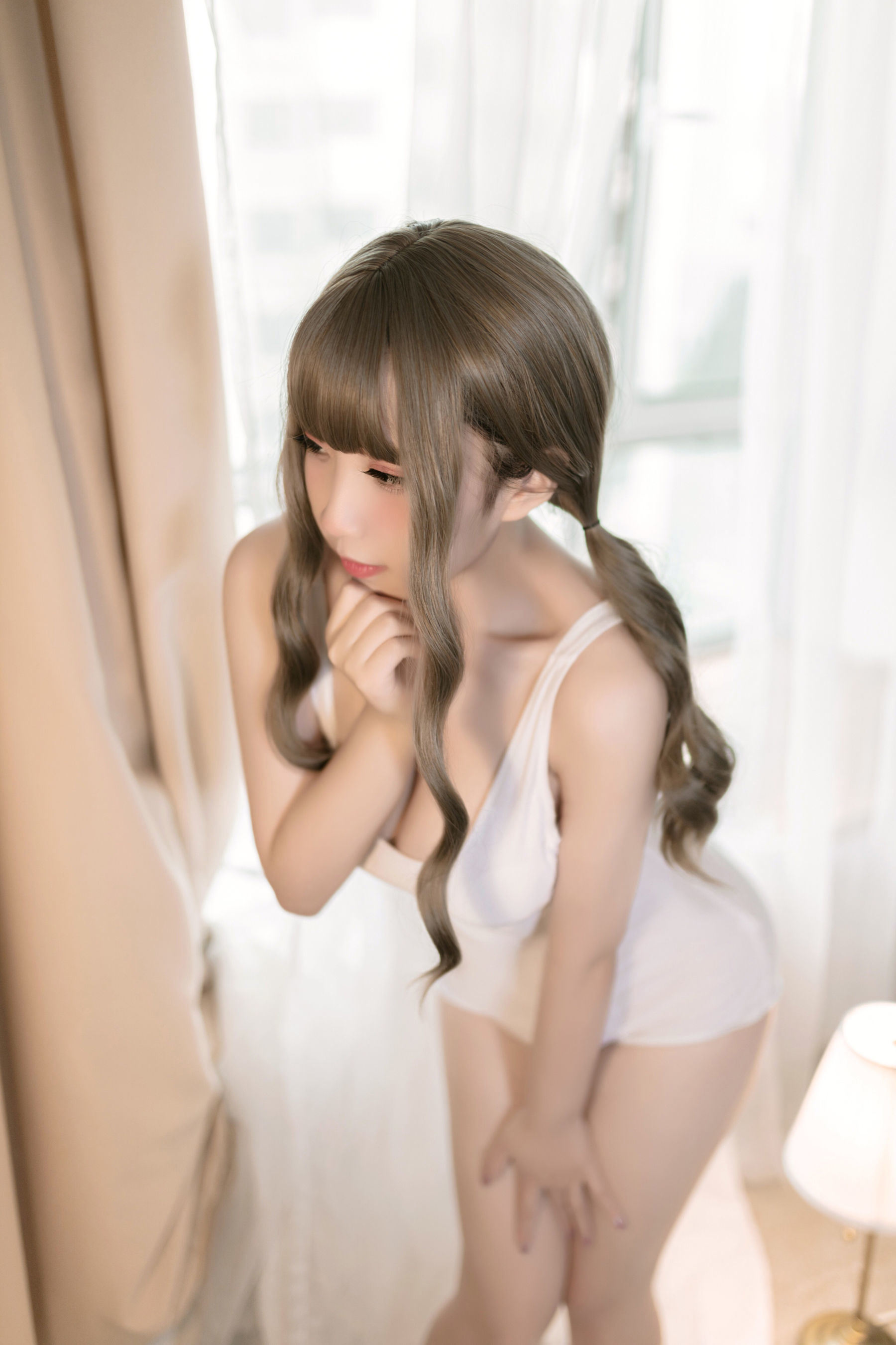 COS福利] アニメブロガー 猫田聖奈奈 - 白色死庫水