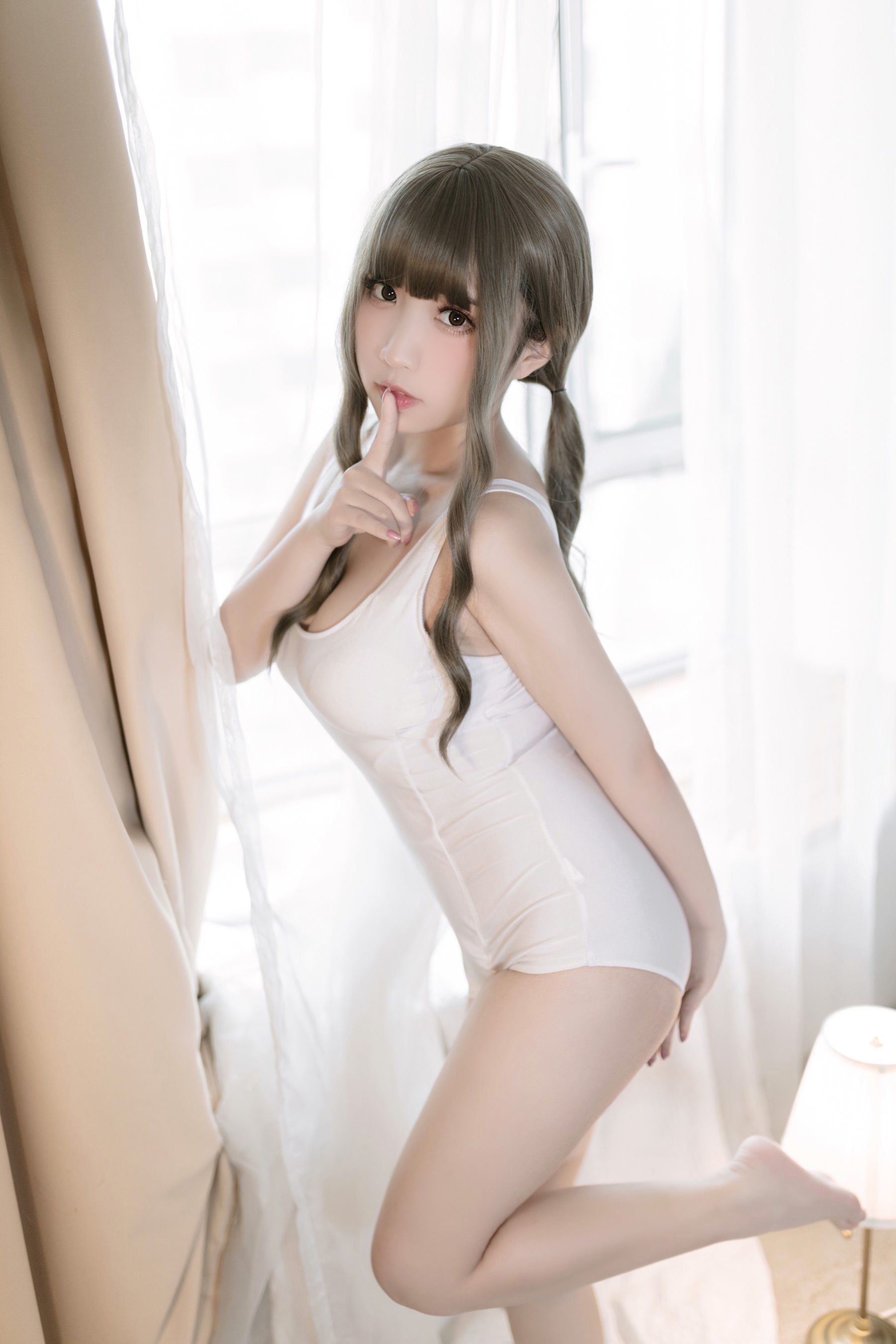 COS福利] アニメブロガー 猫田聖奈奈 - 白色死庫水