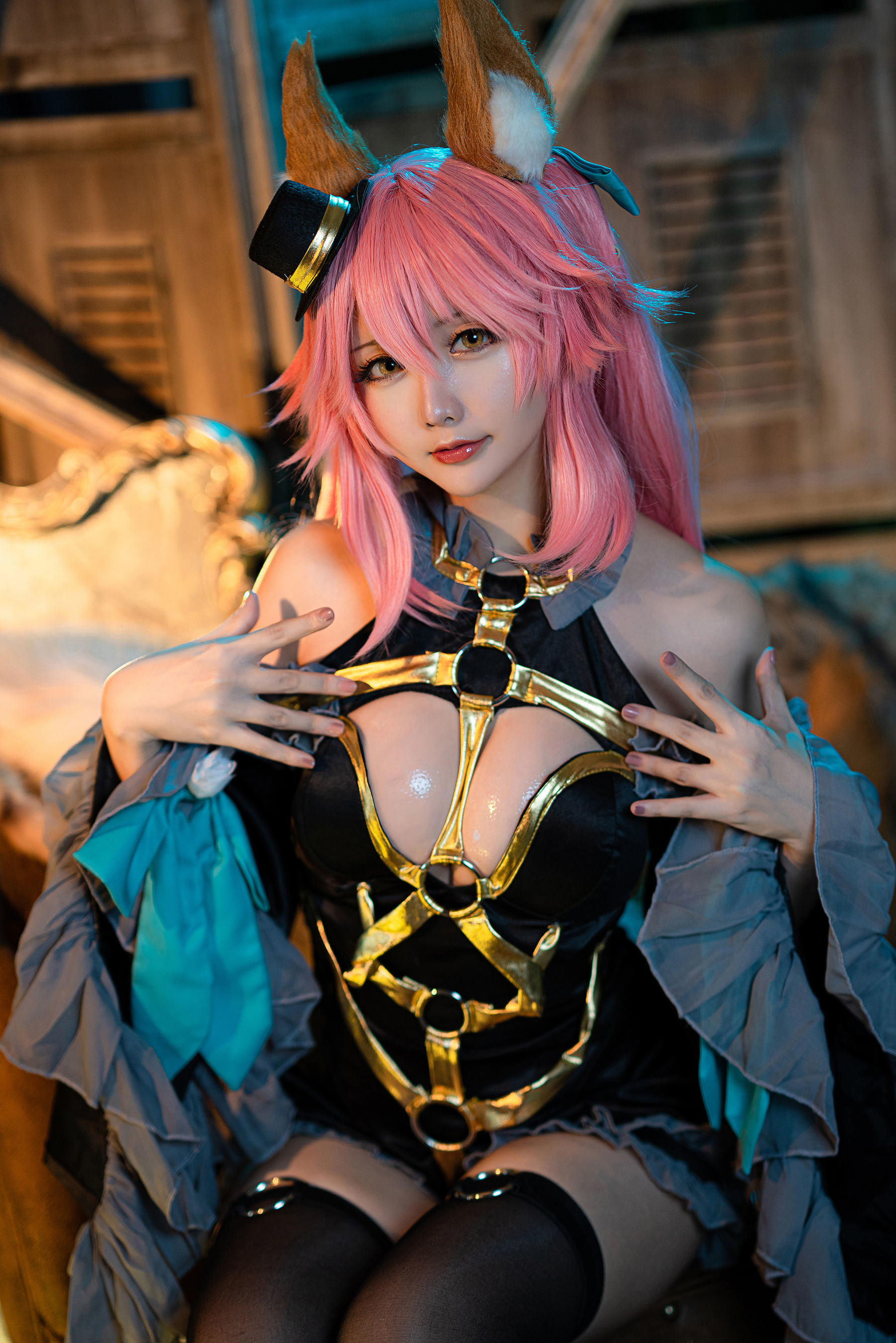 코스 복지] Coser 아가씨 성지 치치 - 타마모노마에 마술사