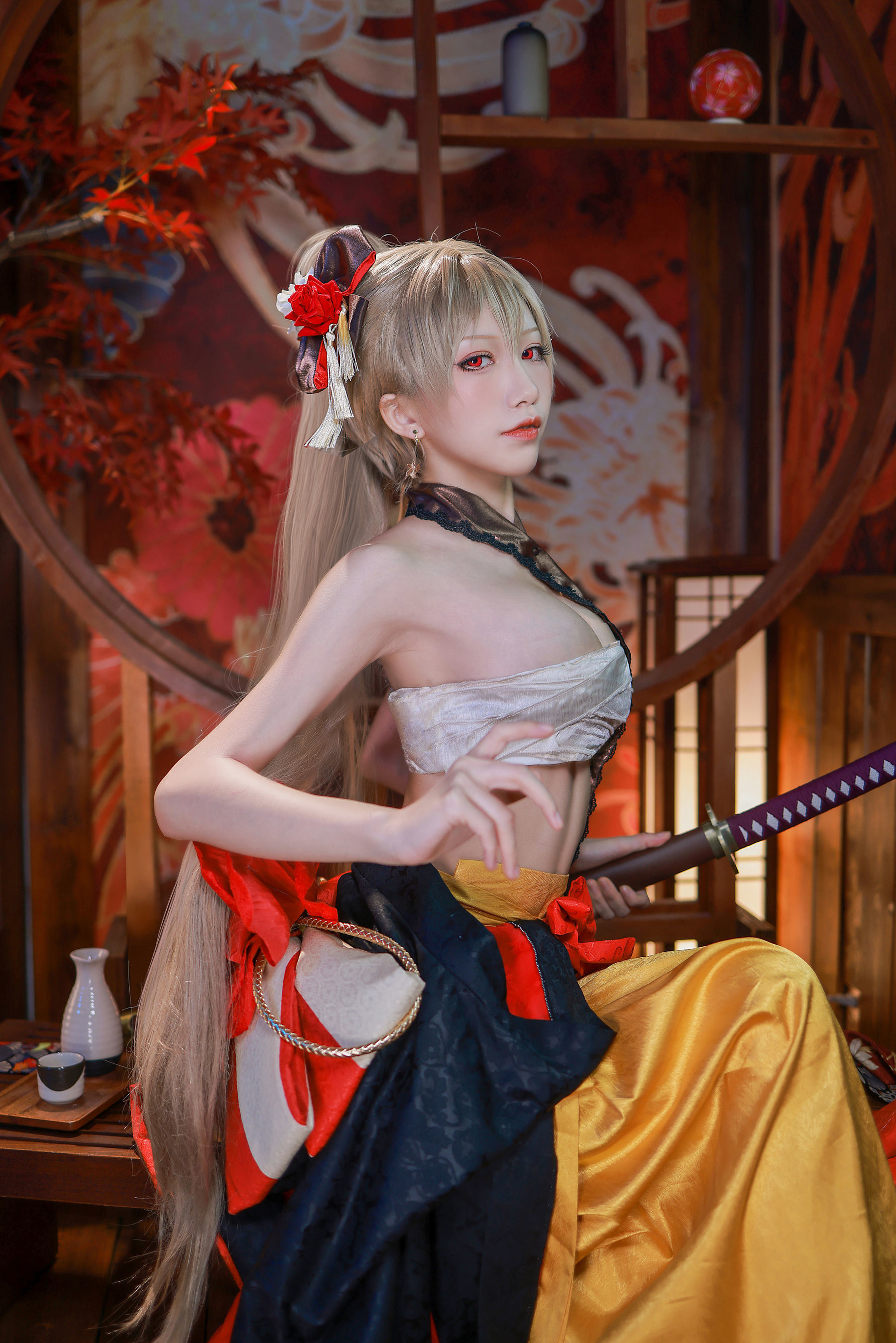 COS ฟูหลี่] อนิเมะ บล็อกเกอร์ ชุยเมี่ยวอากัว - แรงบาร์