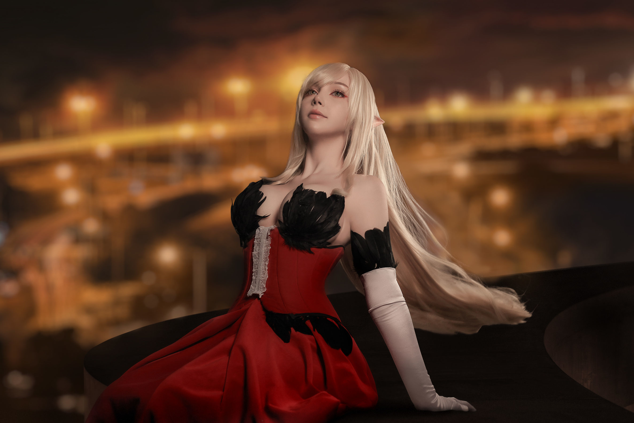 COSเพลย์ ฟูหลี่] สาวสวยต่างชาติ SayaTheFox - โอชิโนะ ชิโนบุ