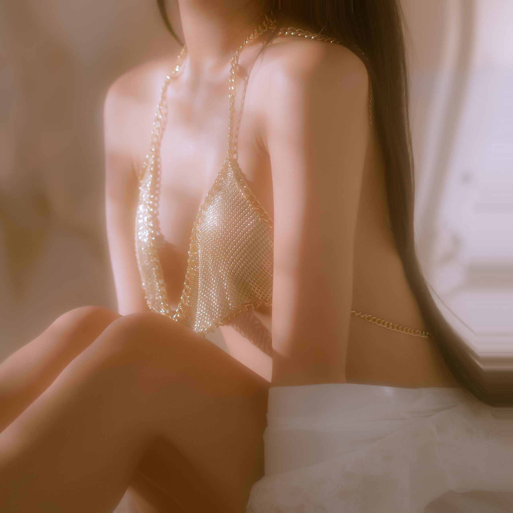 [COS福利] 阳光美少女萌芽儿o0 - 金色套装