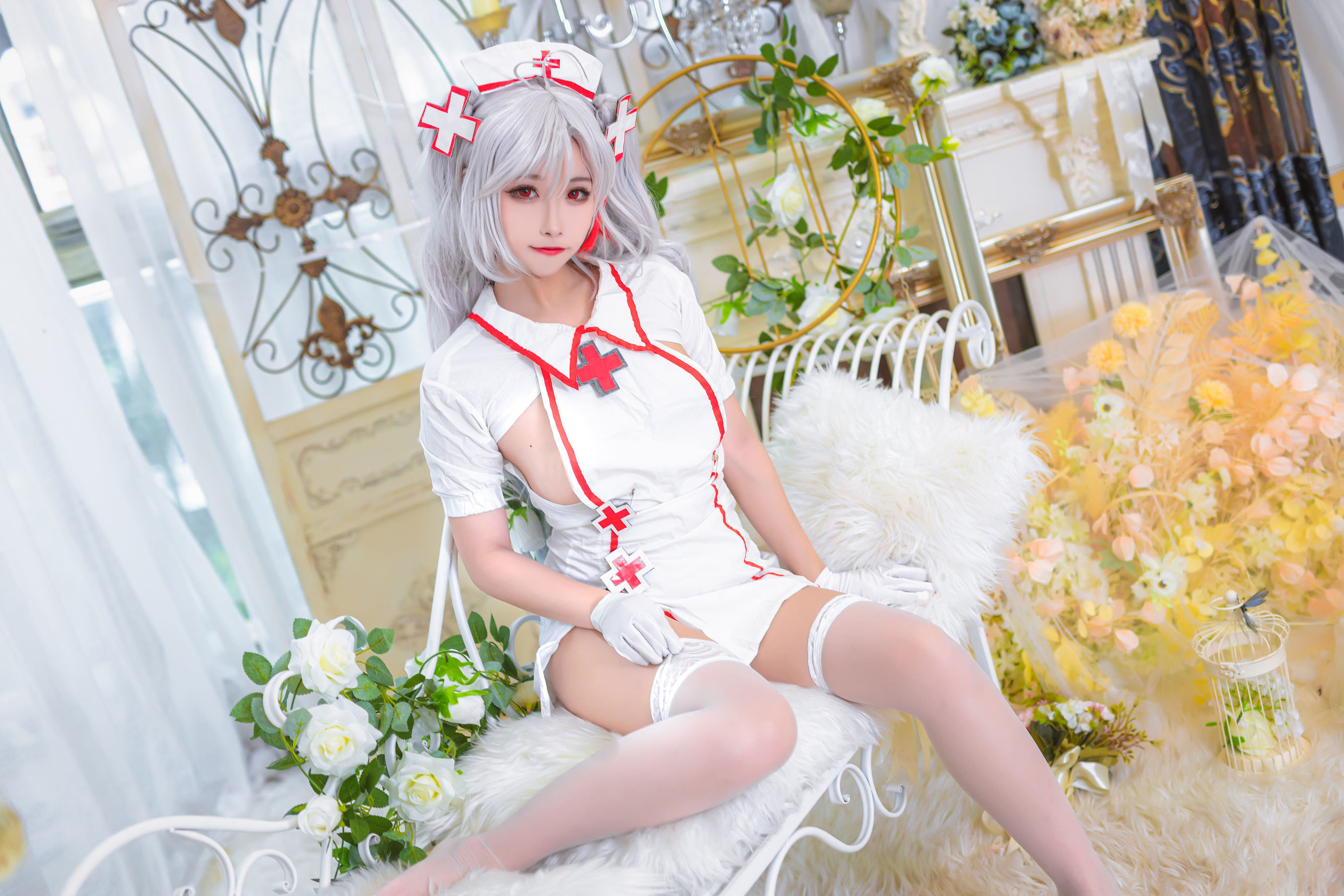 COSฟู๋ลี่] สาวเว่ยป๋อ Momoko ออยออย - พยาบาลของอูเกน