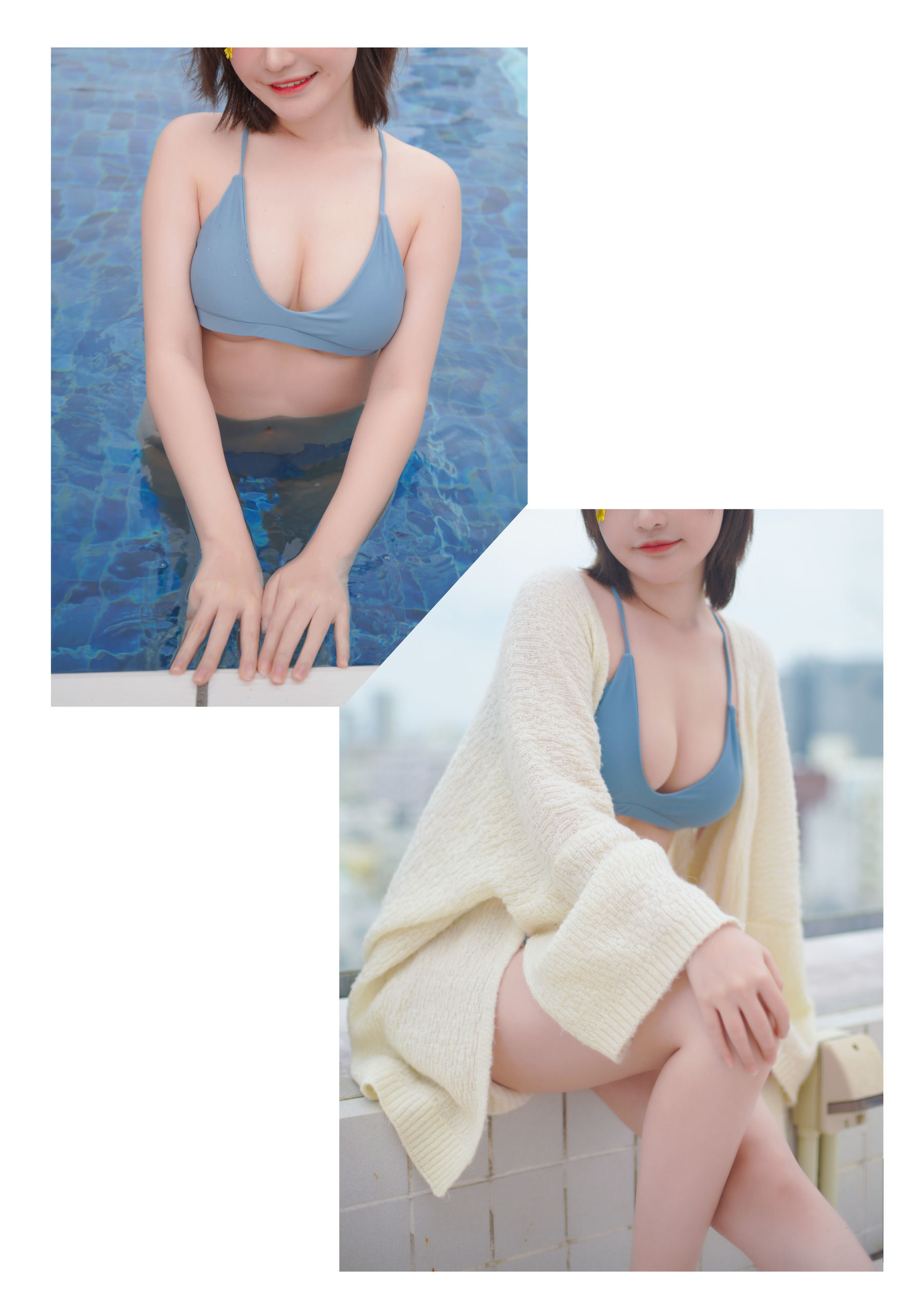 코스프레 혜택] 센야 미쿠 - 수영복
