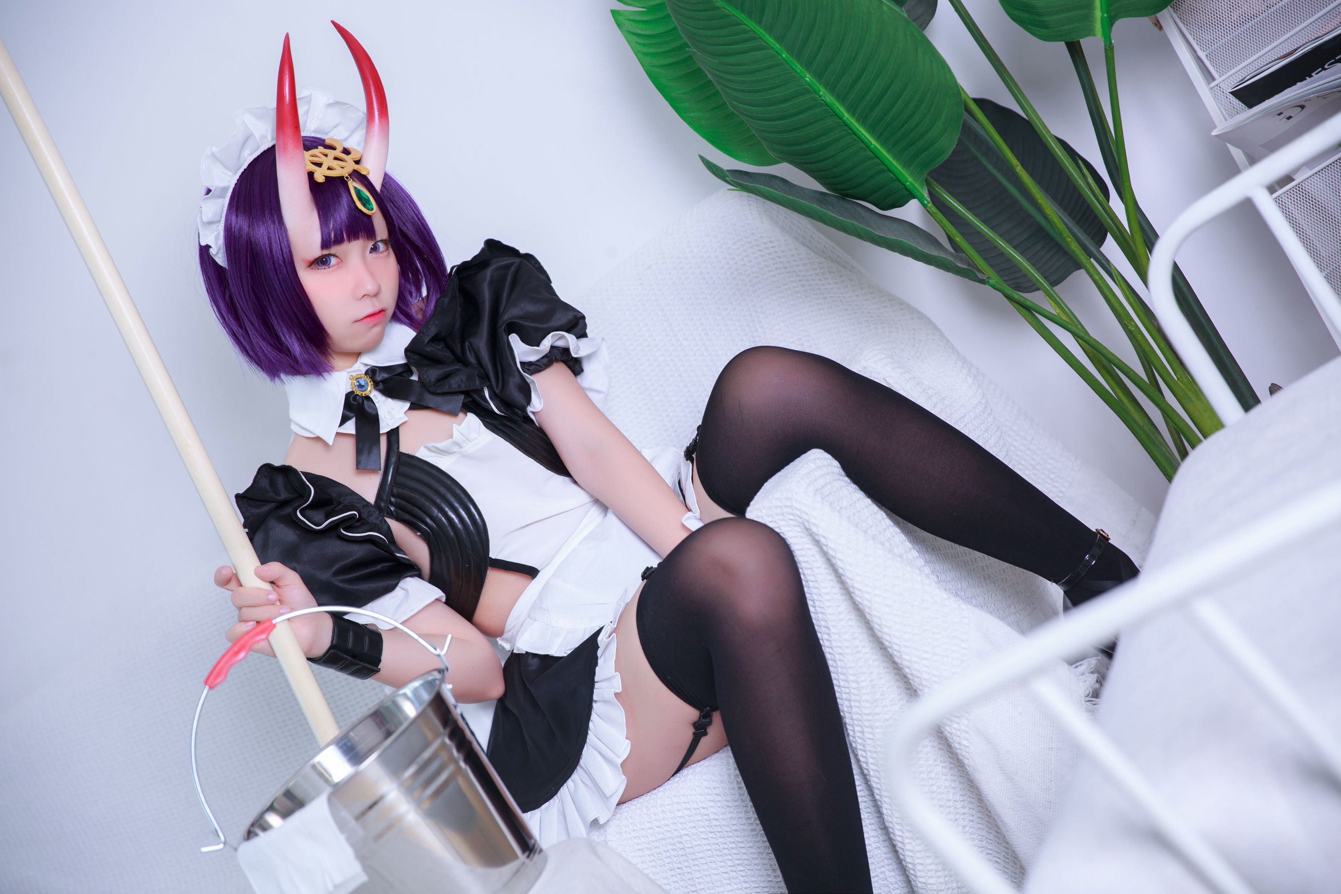 เน็ตไอดอล COSER 写真] บล็อกเกอร์อนิเมะ G44 จะไม่ได้รับบาดเจ็บ - ชูเตน เมด