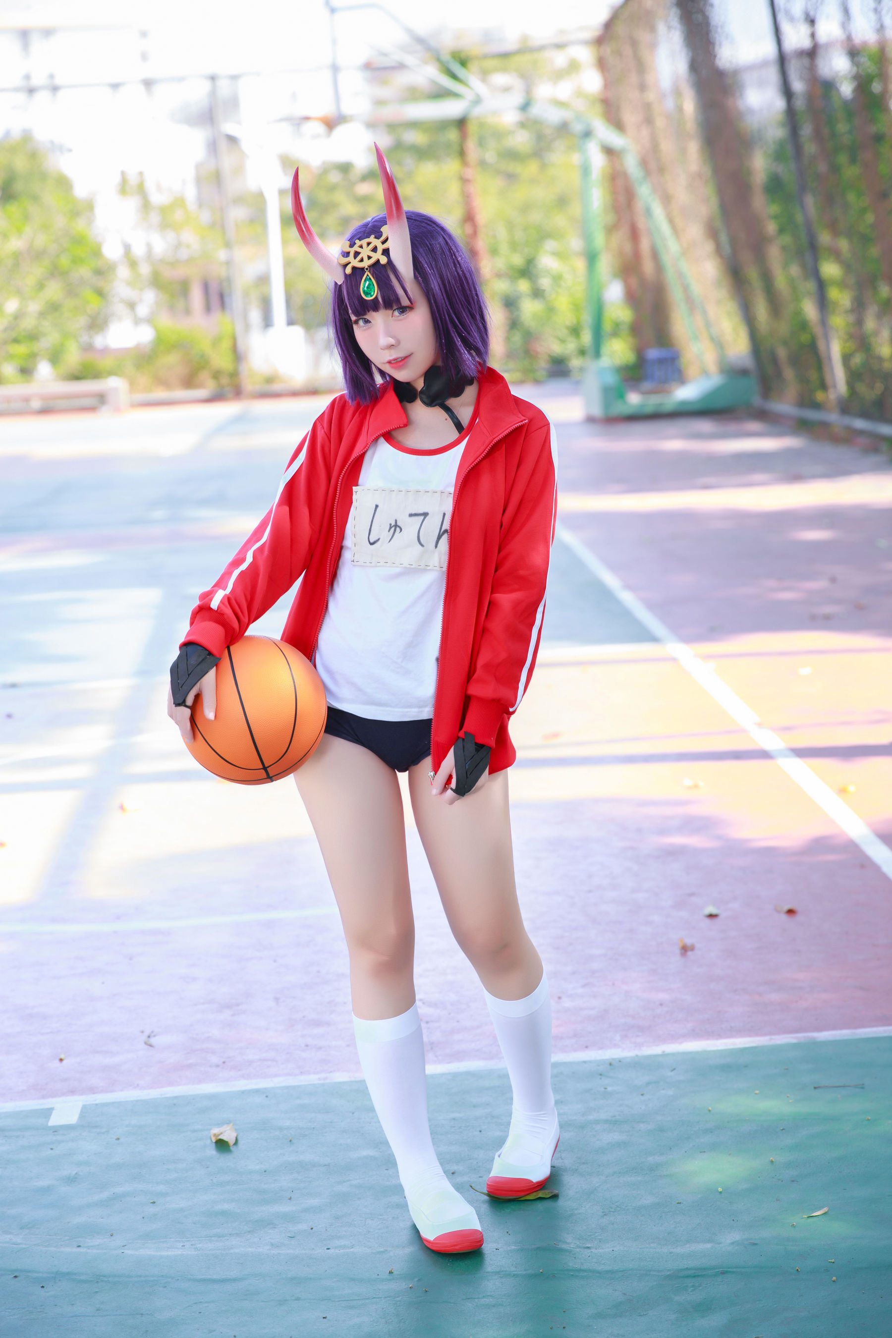 เน็ตไอดอล COSER 写真] บล็อกเกอร์อนิเมะ G44 จะไม่ได้รับบาดเจ็บ - โชเท็น ชุดยิมนาสติก