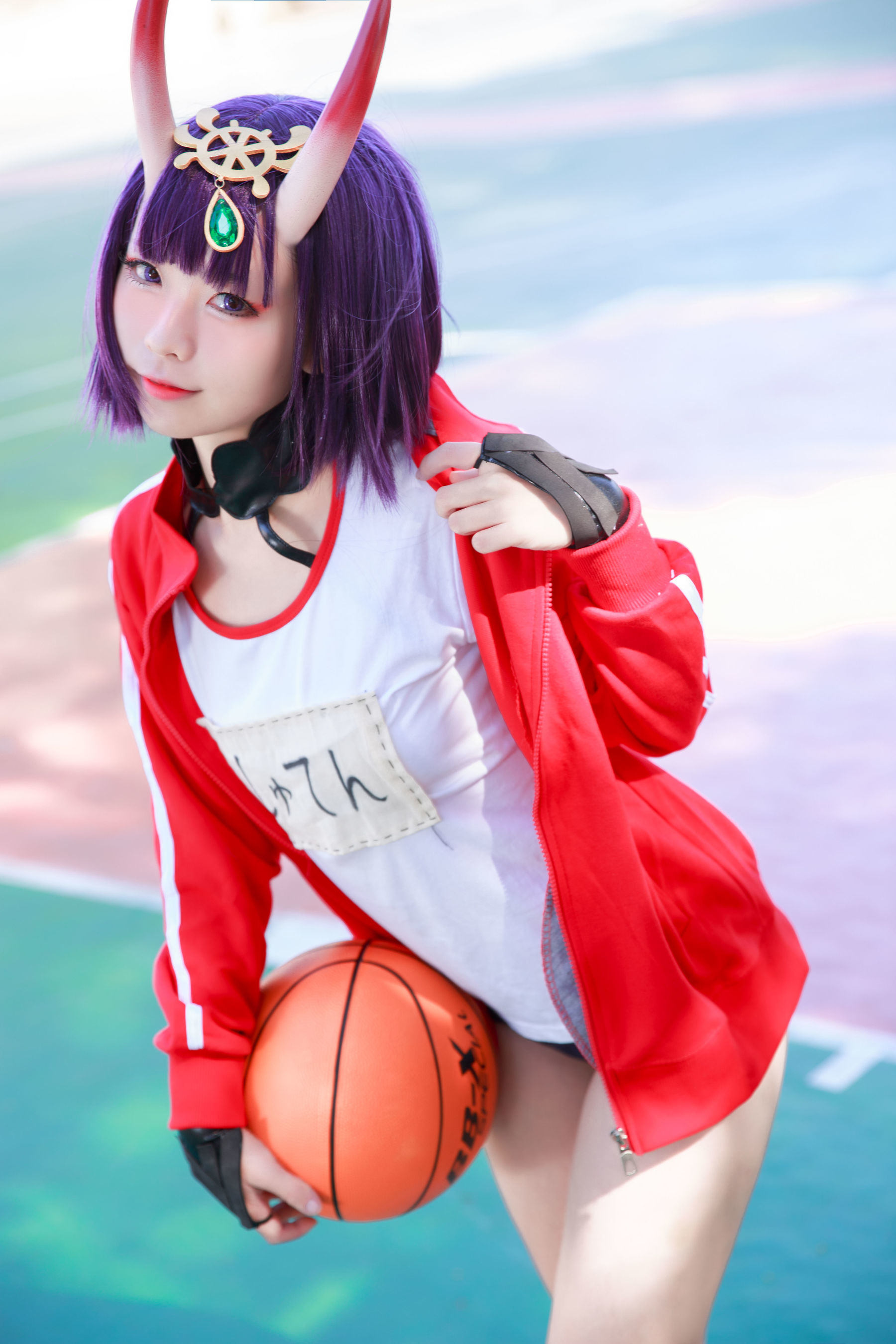 เน็ตไอดอล COSER 写真] บล็อกเกอร์อนิเมะ G44 จะไม่ได้รับบาดเจ็บ - โชเท็น ชุดยิมนาสติก