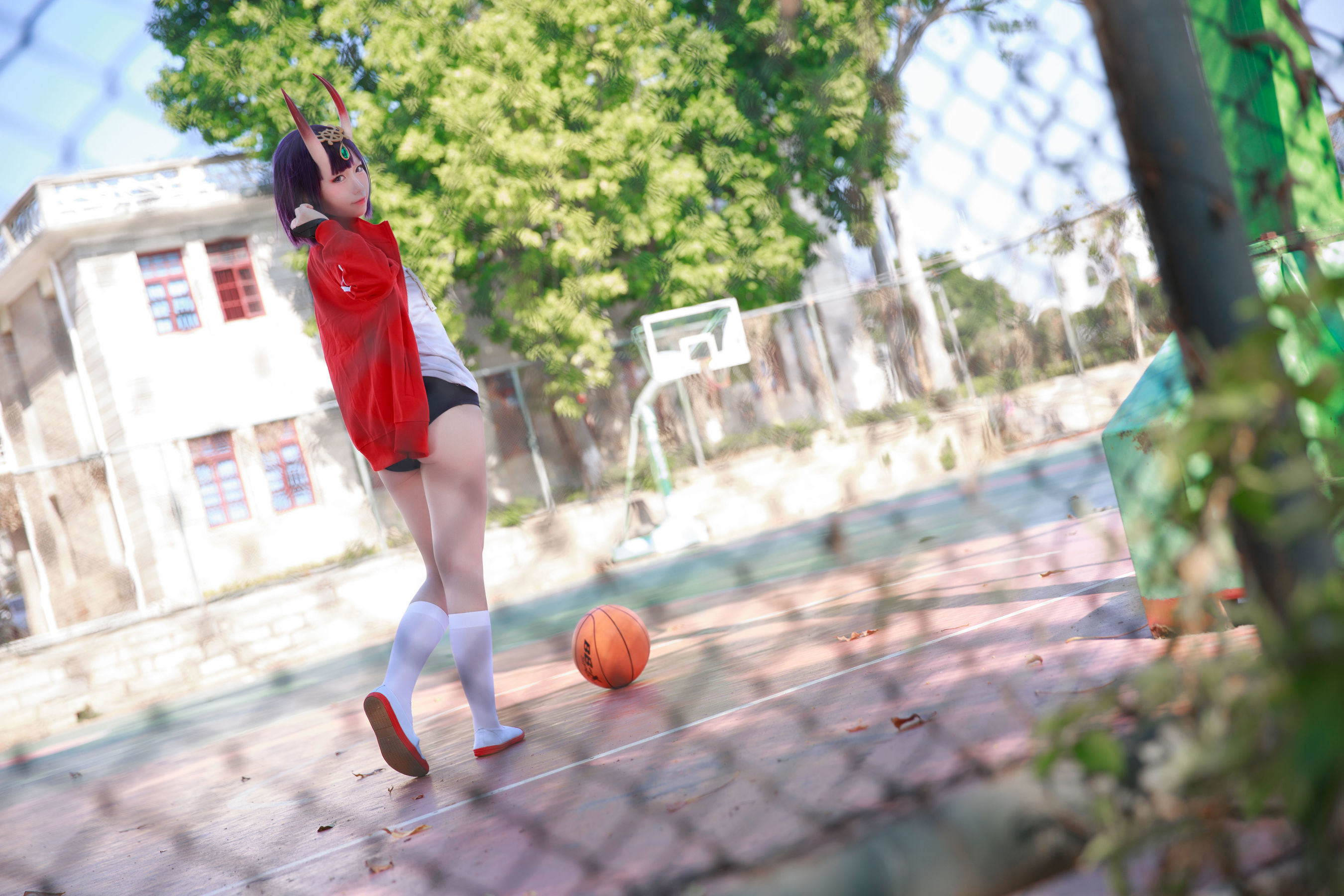 เน็ตไอดอล COSER 写真] บล็อกเกอร์อนิเมะ G44 จะไม่ได้รับบาดเจ็บ - โชเท็น ชุดยิมนาสติก