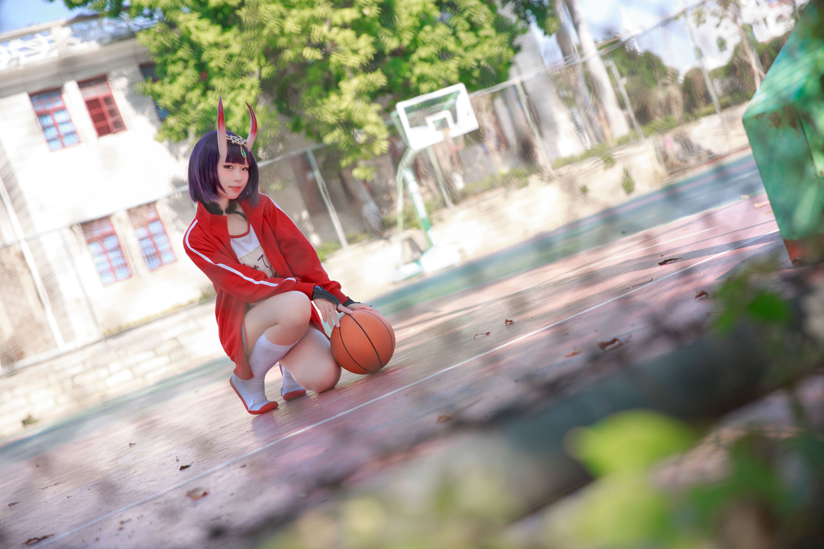 เน็ตไอดอล COSER 写真] บล็อกเกอร์อนิเมะ G44 จะไม่ได้รับบาดเจ็บ - โชเท็น ชุดยิมนาสติก