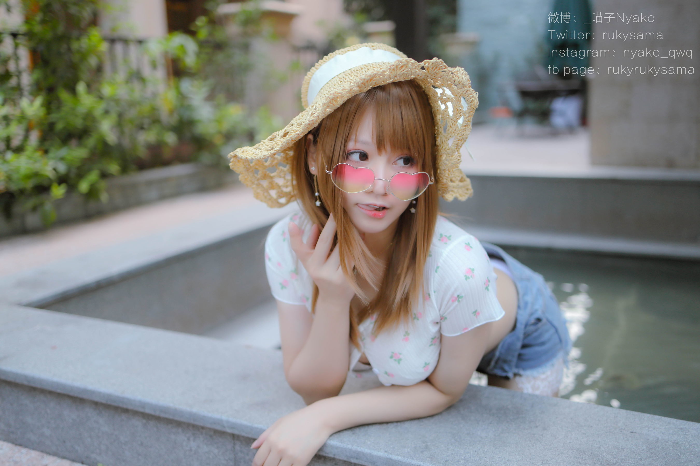 [网红COSER写真] 萌妹子Nyako喵子 - 温泉旅行