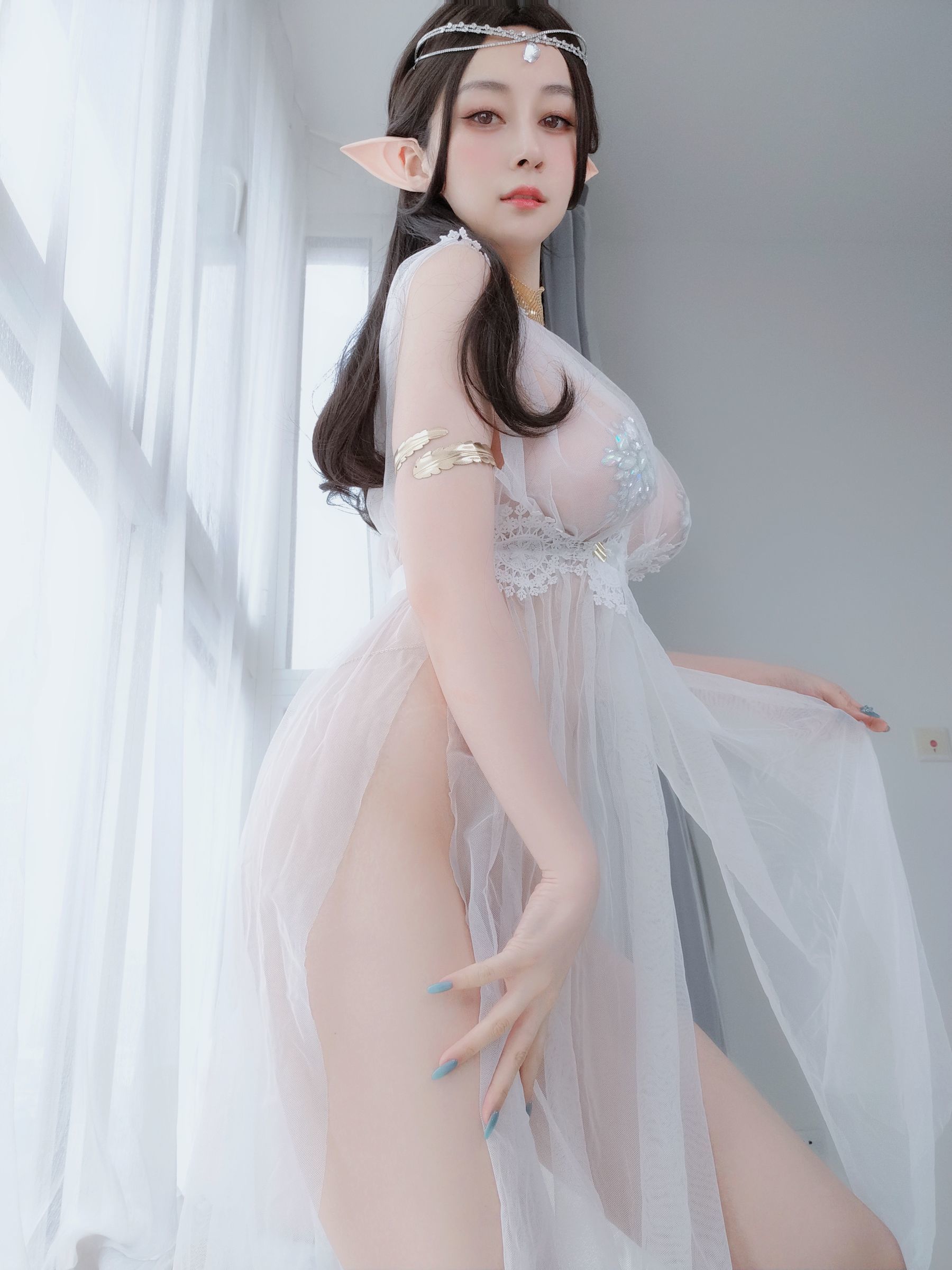 인터넷 유명인 코서 사진집] 코서 아가씨 바이인 - 엘프 보석 내의