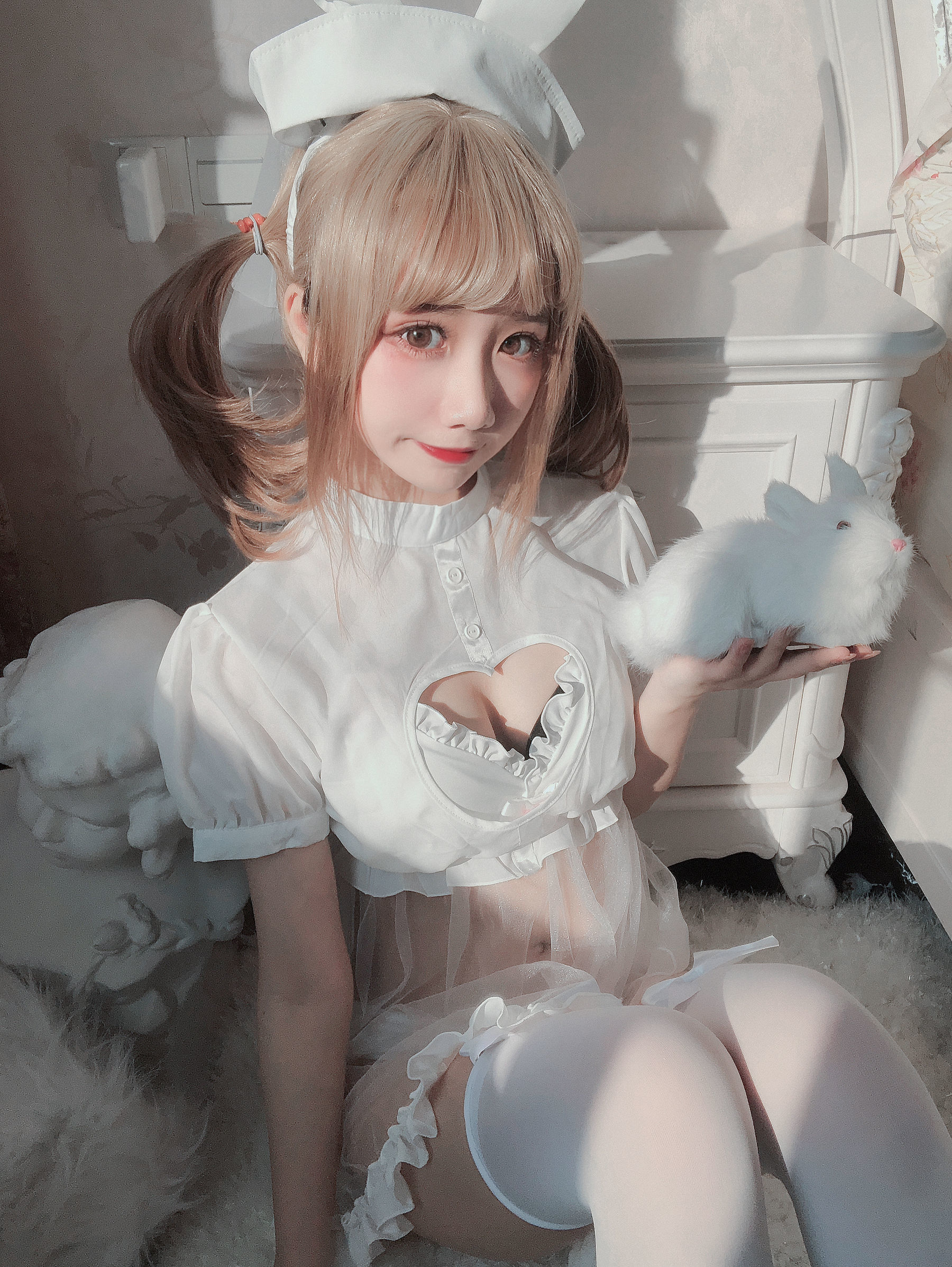 เน็ตไอดอล COSER หนังสือภาพ] บล็อกเกอร์อนิเม กัวเมี่ยจางw - กระต่ายพยาบาล
