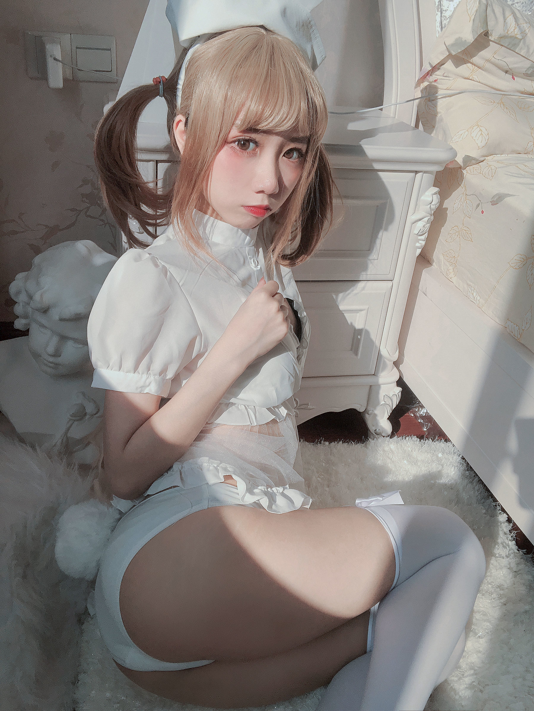 เน็ตไอดอล COSER หนังสือภาพ] บล็อกเกอร์อนิเม กัวเมี่ยจางw - กระต่ายพยาบาล