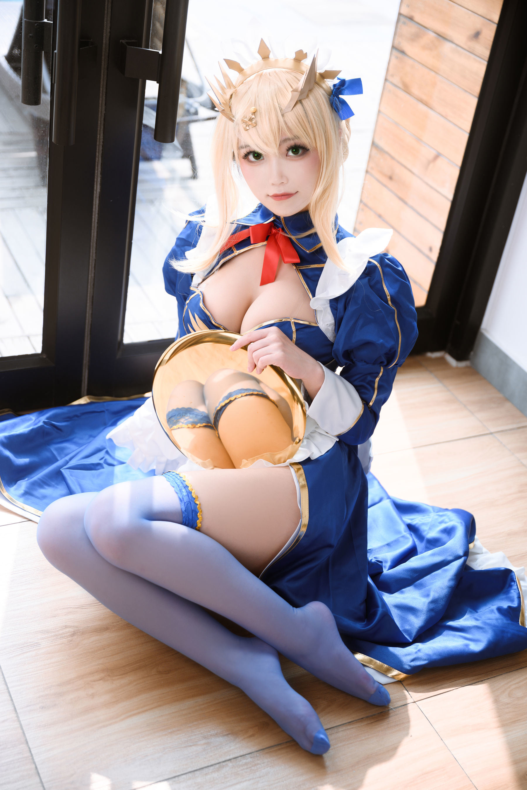 [网红COSER写真] Cosplay汪知子 - 白枪呆
