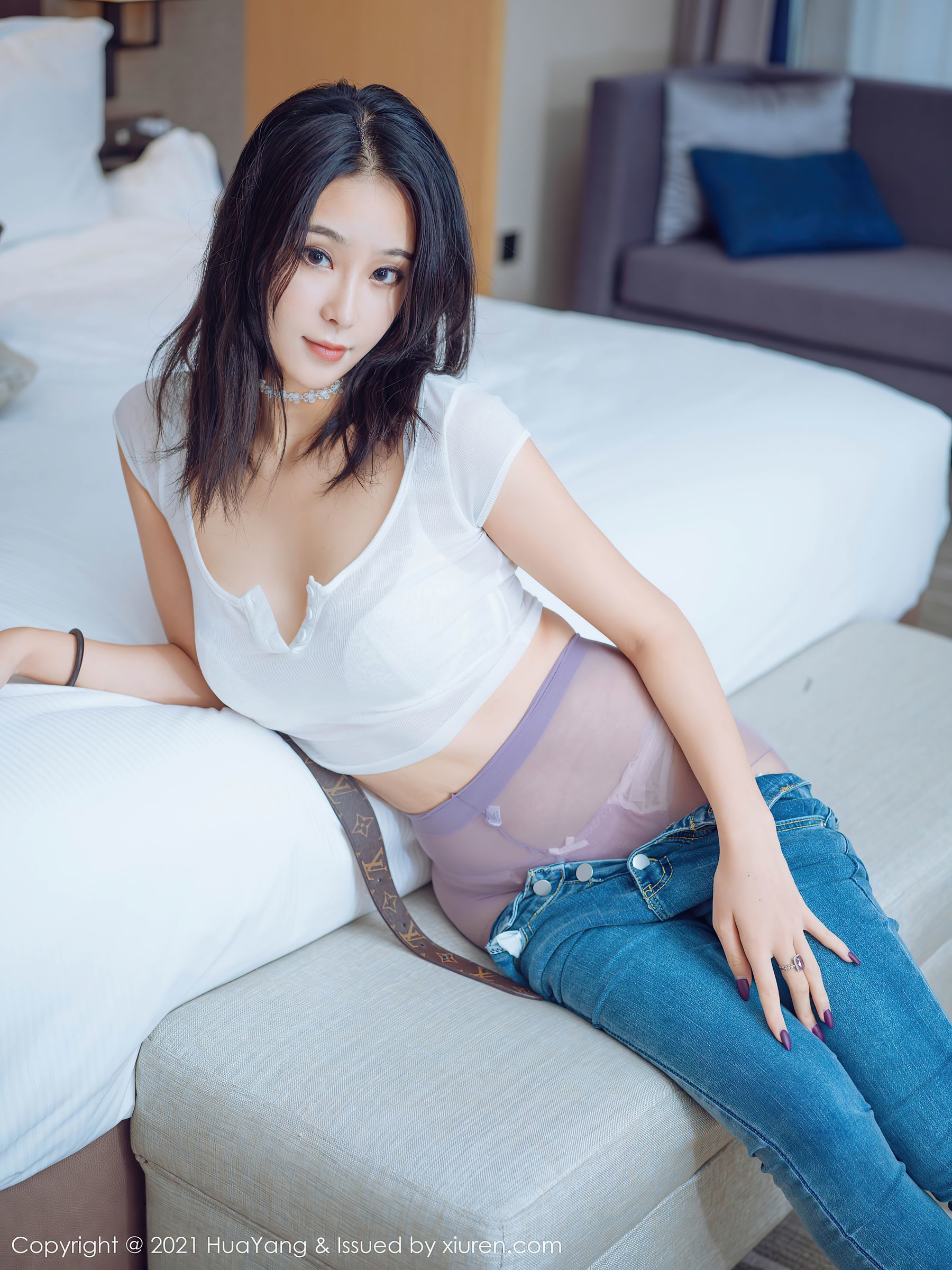 [花漾HuaYang] Vol.405 蓝夏Akasha