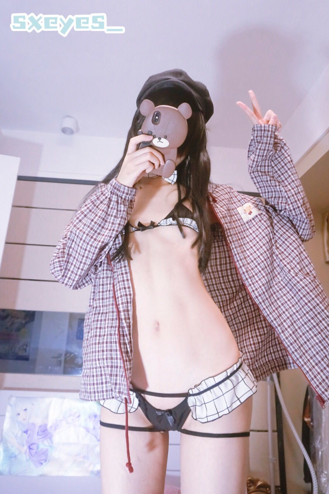 เน็ตไอดอล COSER 写真] 萌妹子ยันเจียงดาโมวังw - ชุดชั้นในเซ็กซี่
