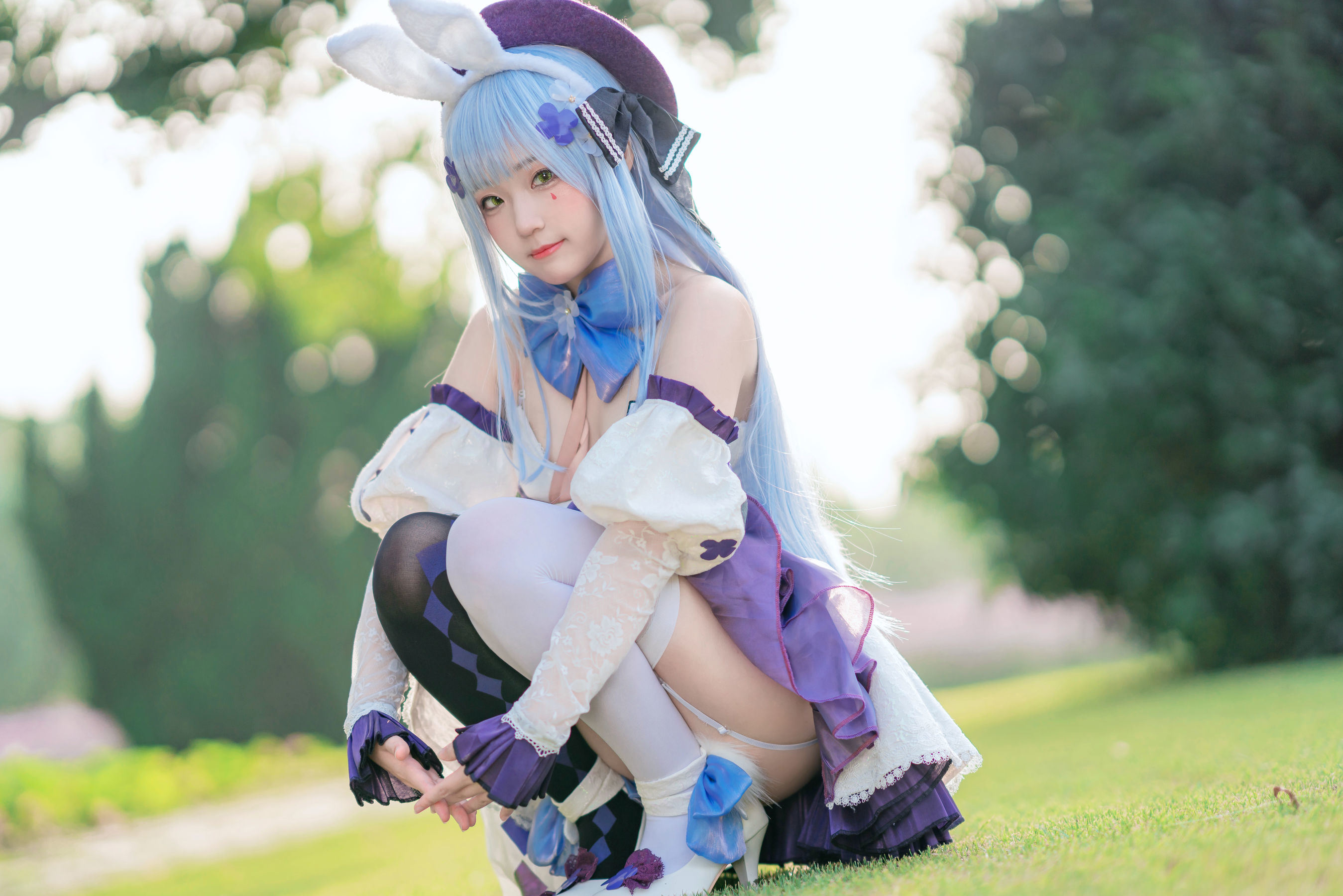 ภาพถ่ายเน็ตไอดอล COSER] บล็อกเกอร์อนิเมะ ไมม์ มิเมะ - เสี่ยวหนี่ เฉียนเซี่ยน HK416