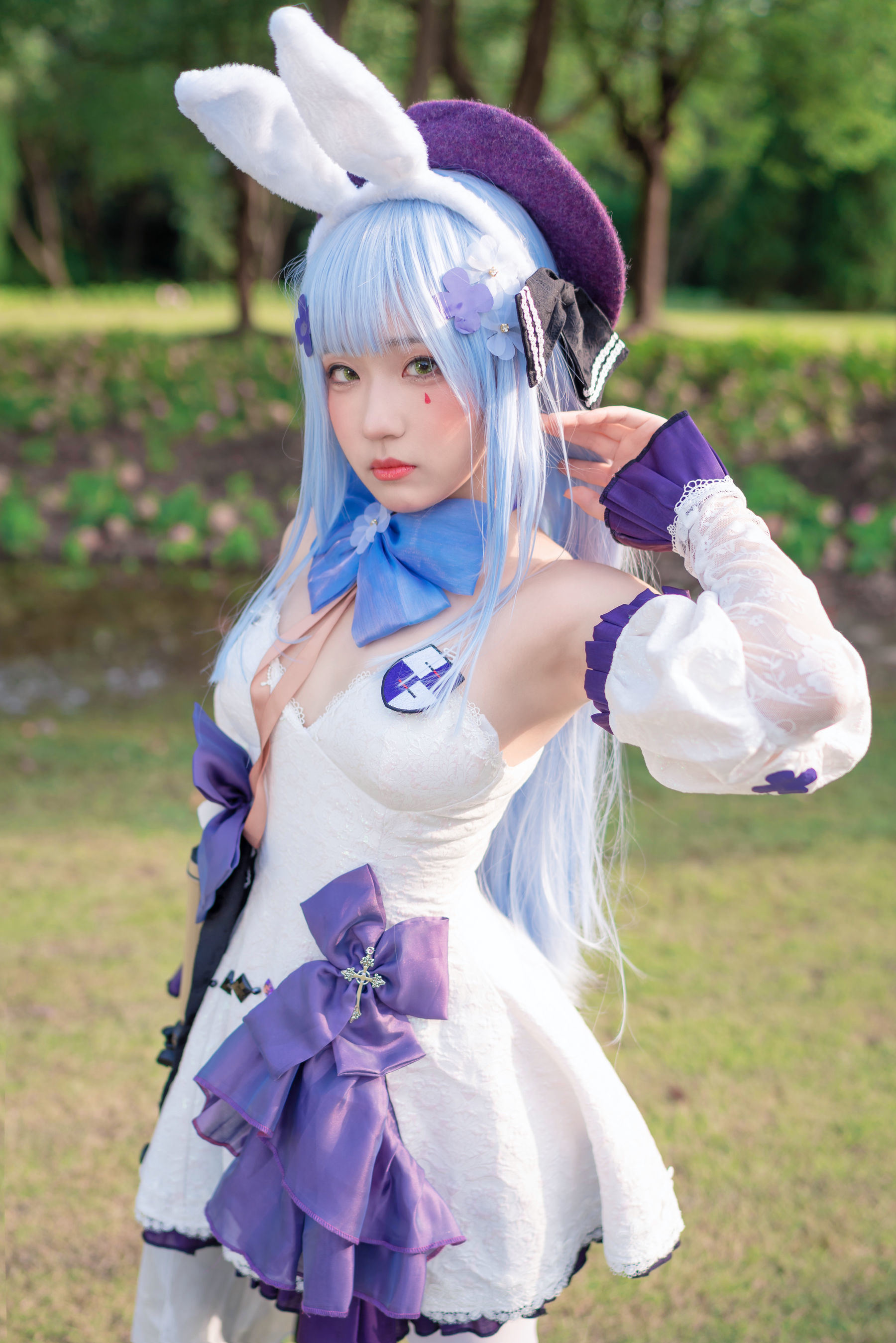 ภาพถ่ายเน็ตไอดอล COSER] บล็อกเกอร์อนิเมะ ไมม์ มิเมะ - เสี่ยวหนี่ เฉียนเซี่ยน HK416