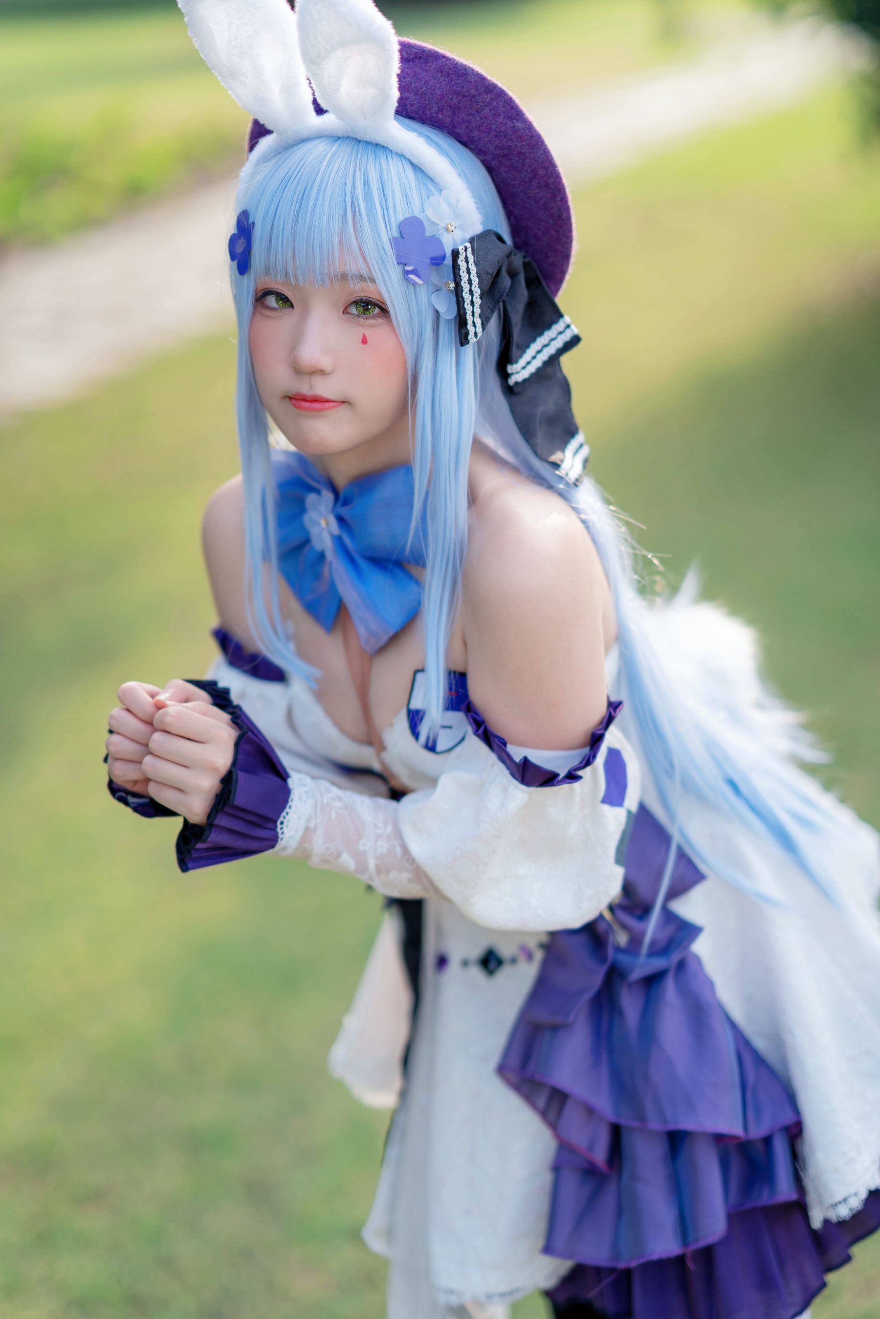 ภาพถ่ายเน็ตไอดอล COSER] บล็อกเกอร์อนิเมะ ไมม์ มิเมะ - เสี่ยวหนี่ เฉียนเซี่ยน HK416