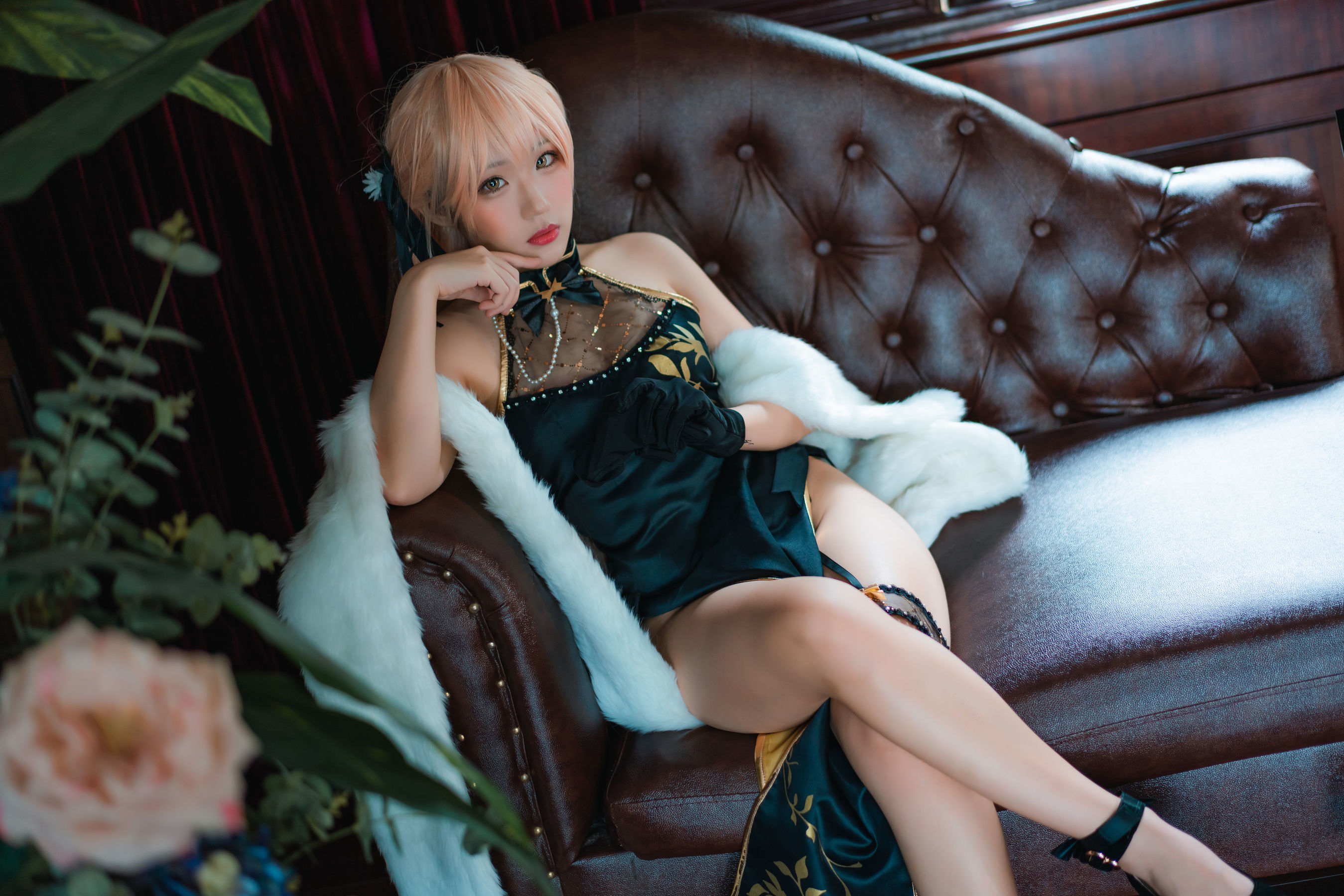 รูปภาพ COSER คนดังออนไลน์] บล็อกเกอร์อนิเม Mimeมิเม - 少女前线 OTS-14 紫雨心