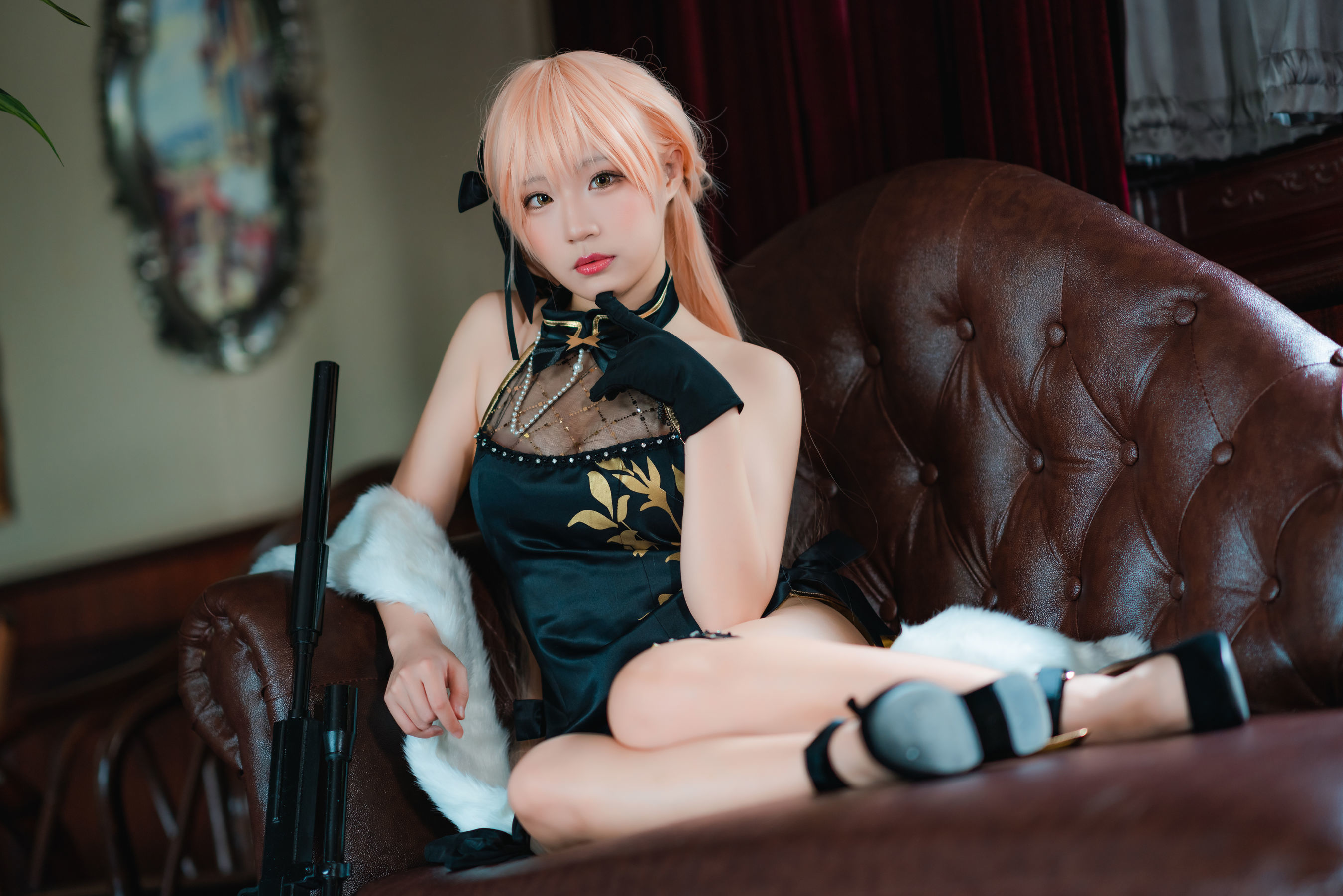 รูปภาพ COSER คนดังออนไลน์] บล็อกเกอร์อนิเม Mimeมิเม - 少女前线 OTS-14 紫雨心