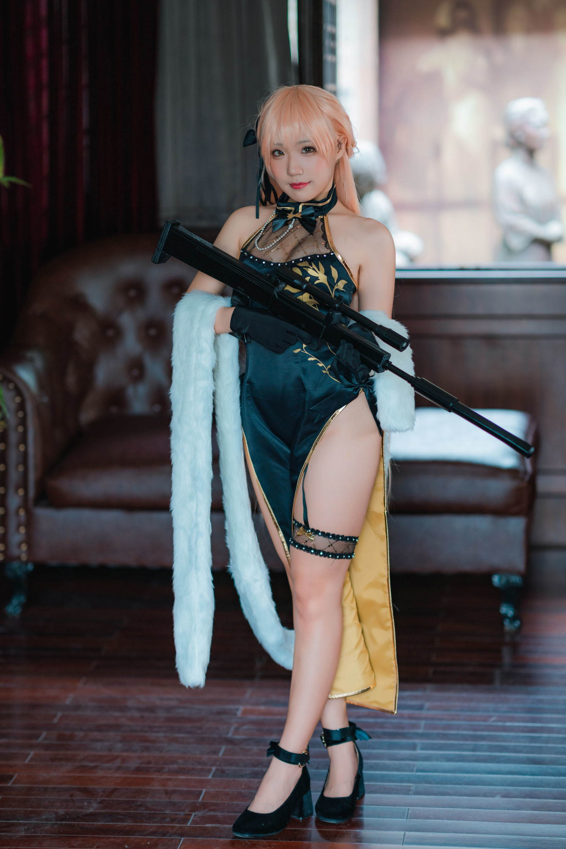 รูปภาพ COSER คนดังออนไลน์] บล็อกเกอร์อนิเม Mimeมิเม - 少女前线 OTS-14 紫雨心