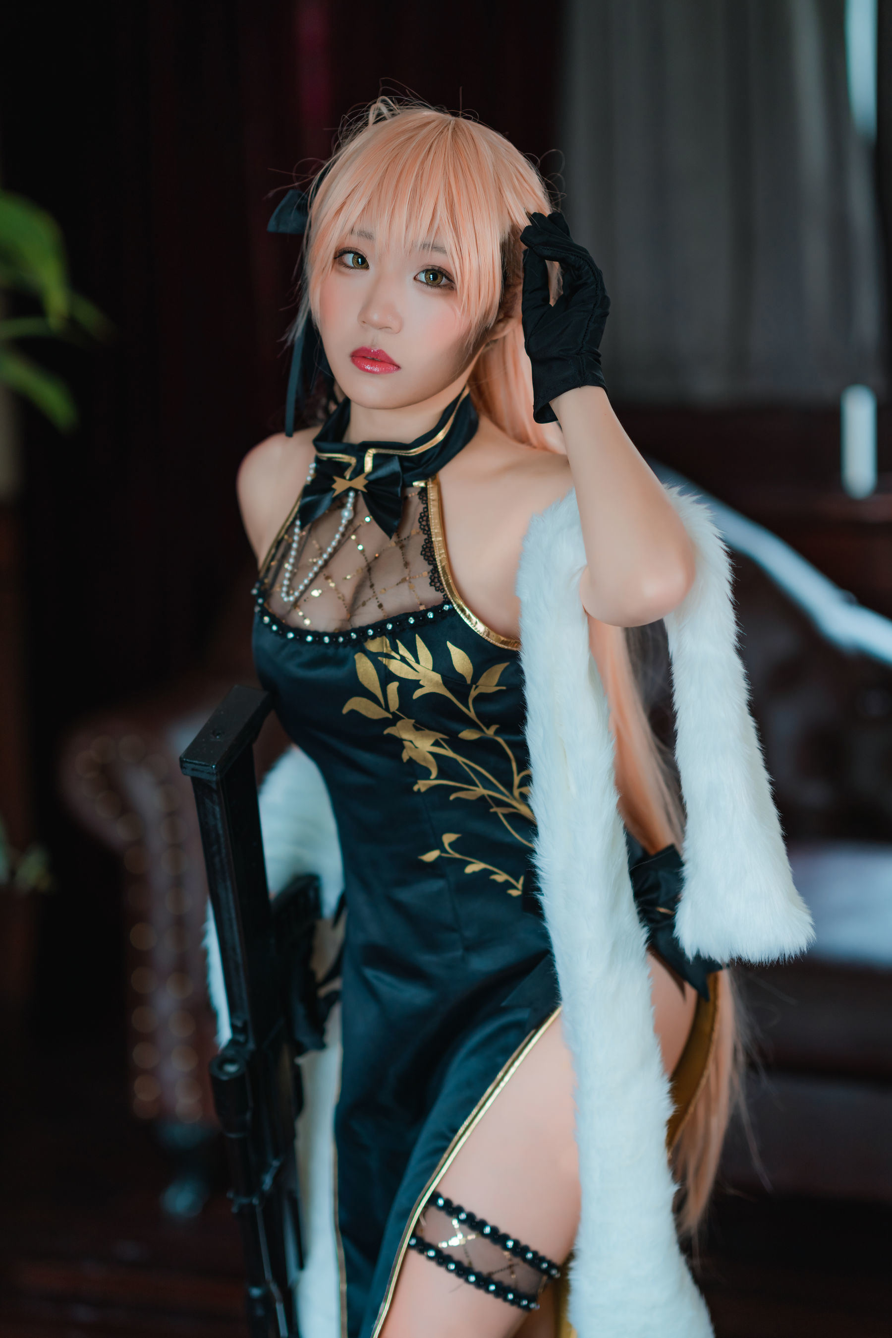 รูปภาพ COSER คนดังออนไลน์] บล็อกเกอร์อนิเม Mimeมิเม - 少女前线 OTS-14 紫雨心